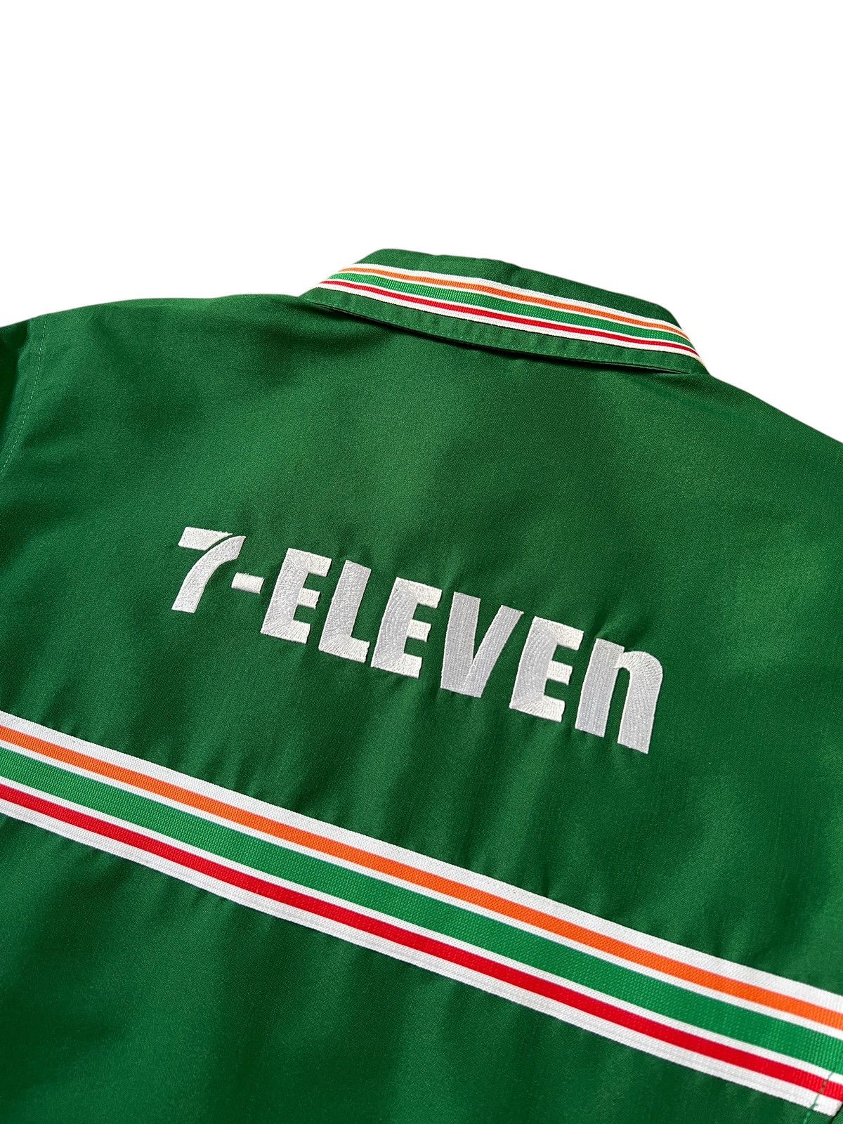 Japanese Brand × Vintage Vintage 7-Eleven Light Zipper Worker Jacket Size US M / EU 48-50 / 2 - 8 Thumbnail