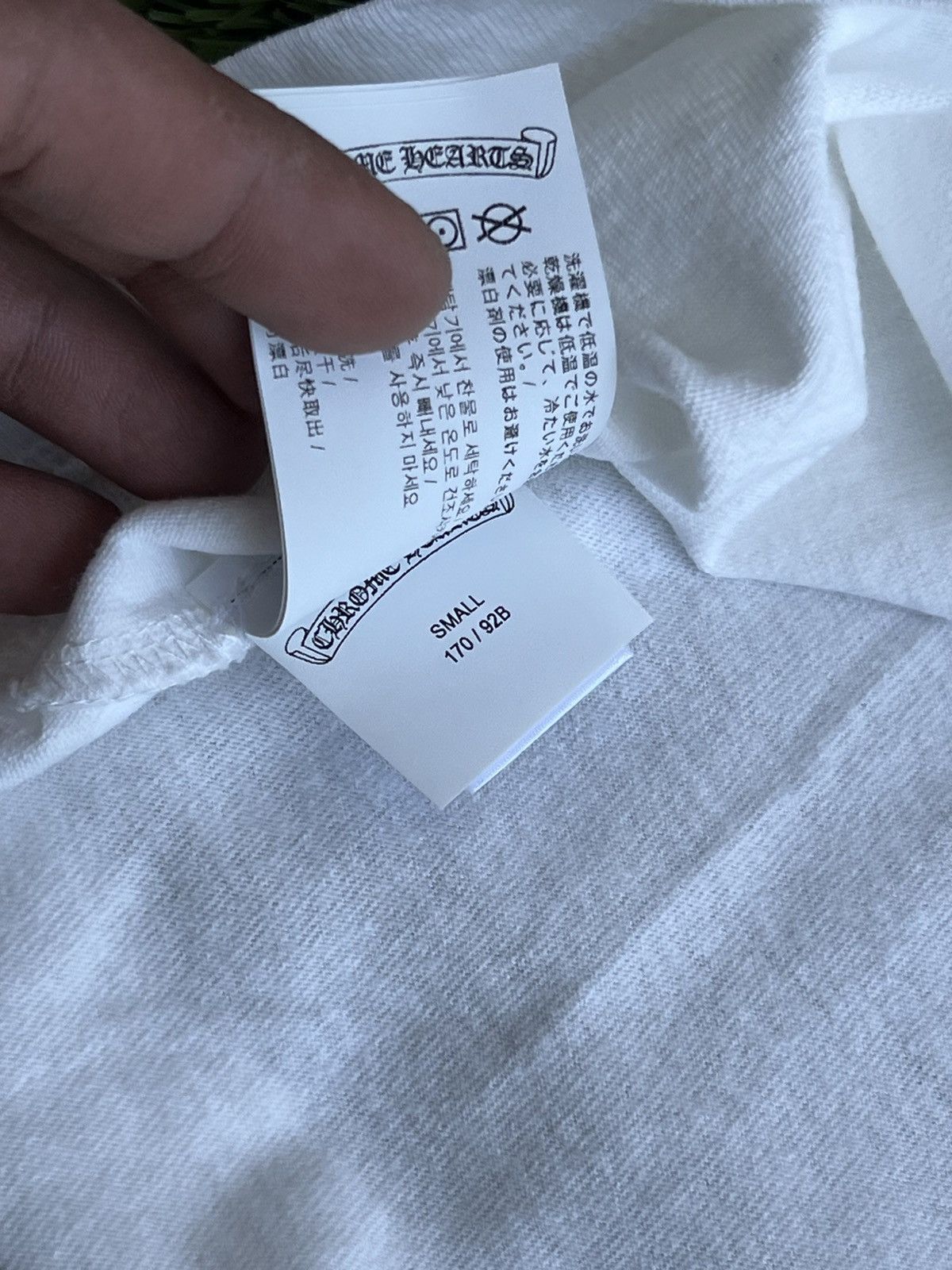 Chrome Hearts Chrome Hearts Embroidered Pocket Tee Size US S / EU 44-46 / 1 - 9 Thumbnail