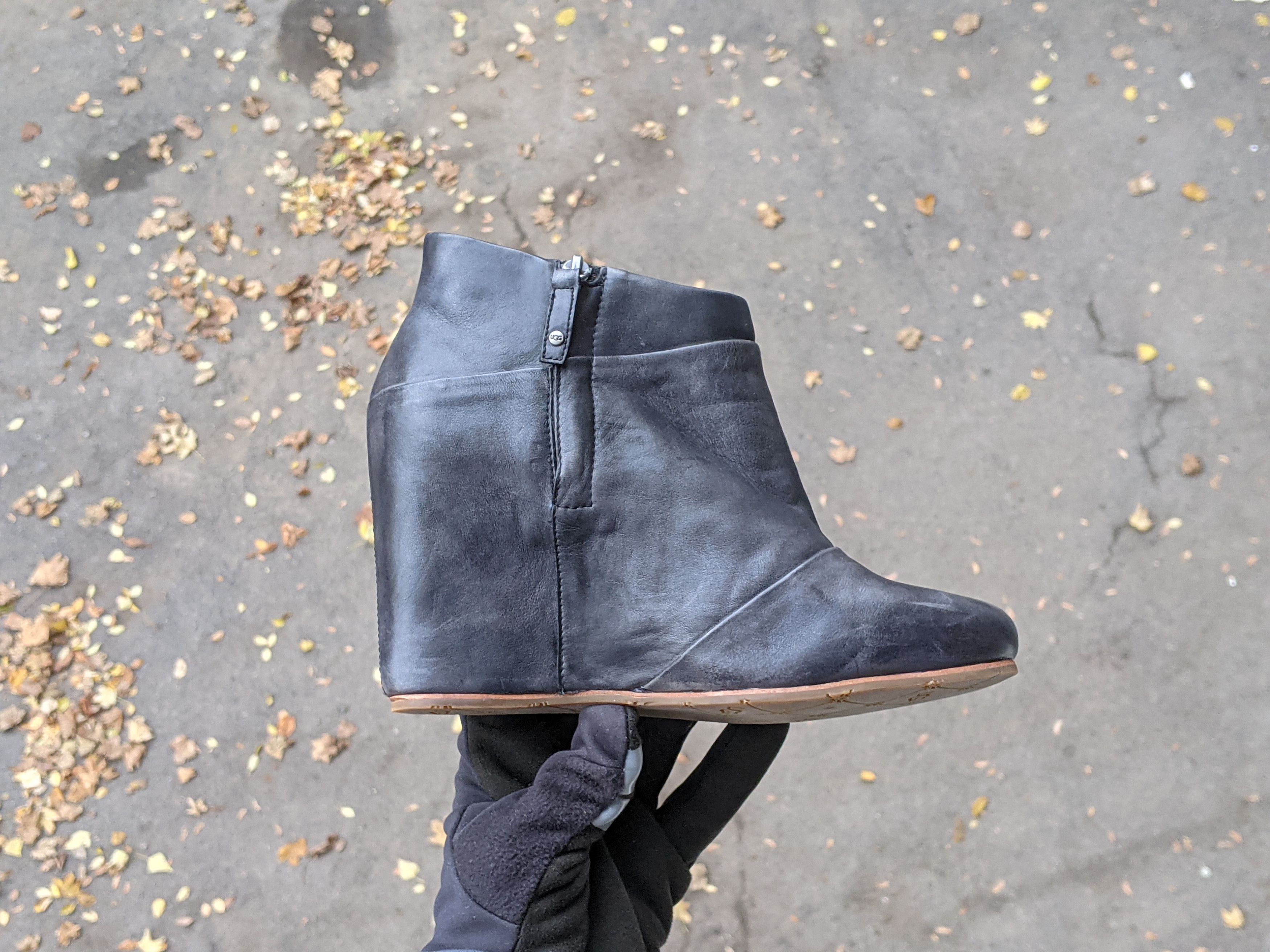 Ugg UGG Carmine Pull On Wedge Heel Boots Prada 1001882 Vintage Size US 8 / IT 38 - 6 Thumbnail