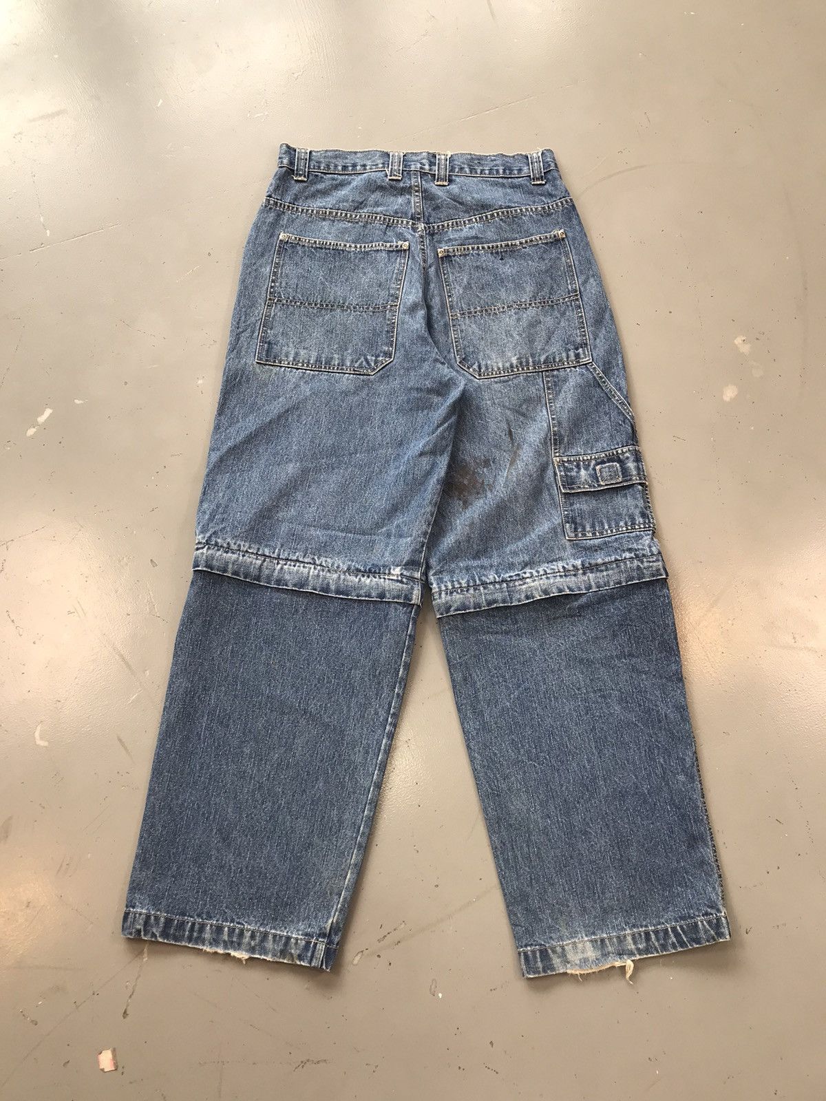 Designer × Vintage Y2K style Vintage no boundaries cargo denim pant Size US 30 / EU 46 - 6 Thumbnail
