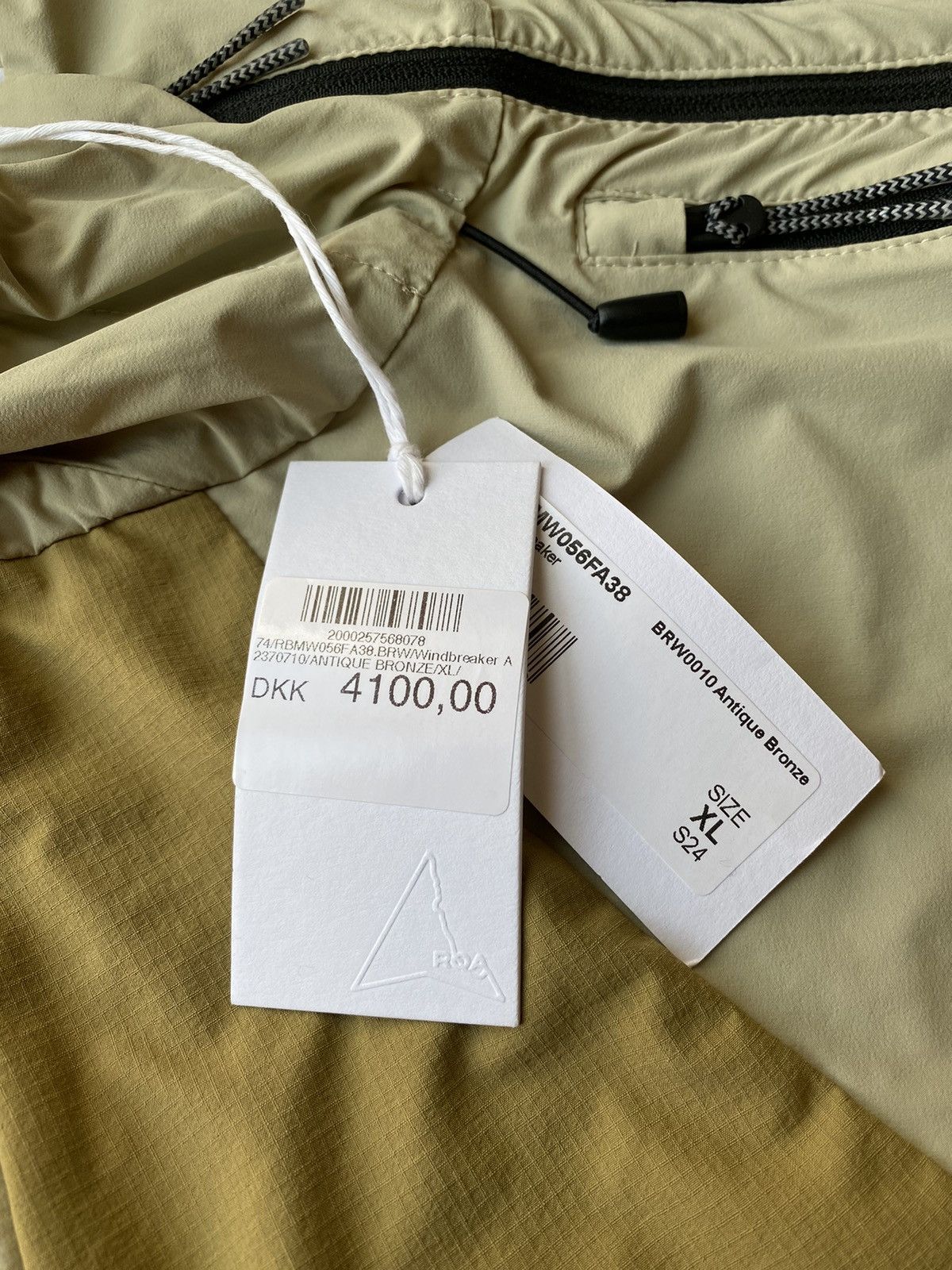 ROA ROA Windbreaker Jacket - Antique Bronze (Gorpcore Gore Tex) Size US XL / EU 56 / 4 - 3 Thumbnail