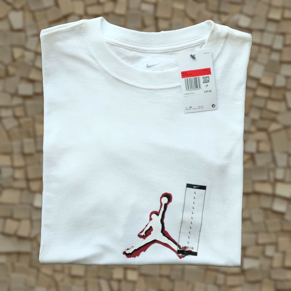 Jordan Brand JORDAN OU OKLAHOMA BASKETBALL NWT Y2K RETRO NIKE WHITE MEN SZ L T SHIRT Size US L / EU 52-54 / 3 - 1 Thumbnail