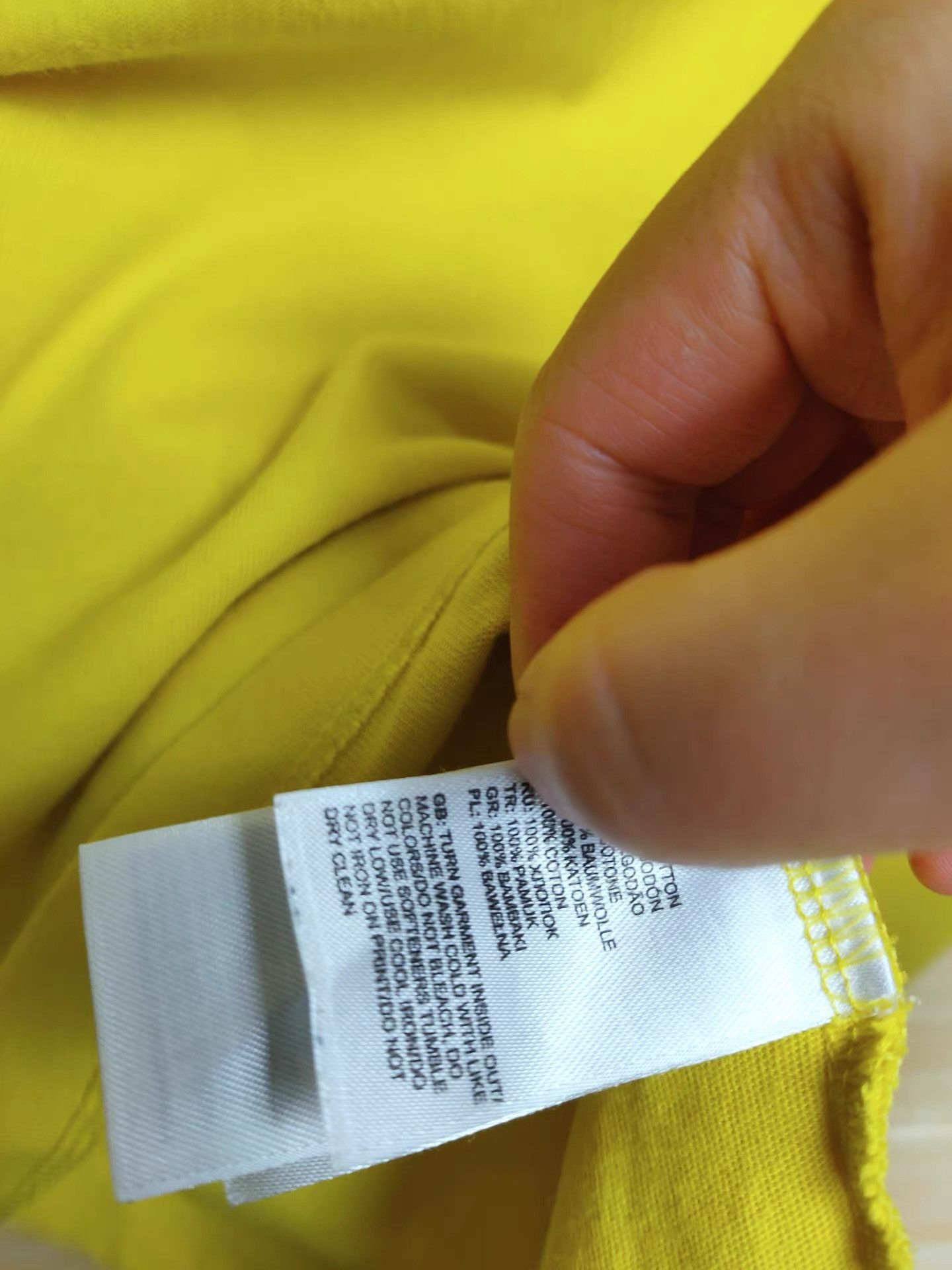The North Face The North Face Men's Yellow Short Sleeve T-shirt K29 Size US S / EU 44-46 / 1 - 6 Thumbnail