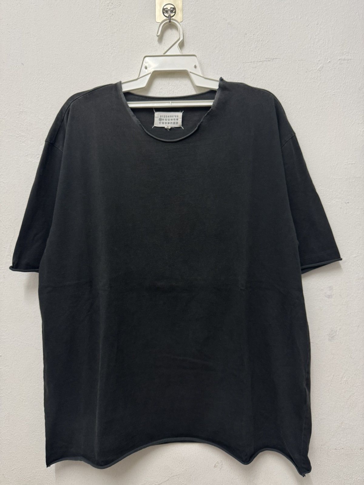 Maison Margiela Plaind Shirt Oversize T shirt CrewNeck