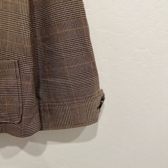 Anne Klein Anne Klein Wool Herringbone Fitted Blazer 8 Size M / US 6-8 / IT 42-44 - 5 Thumbnail