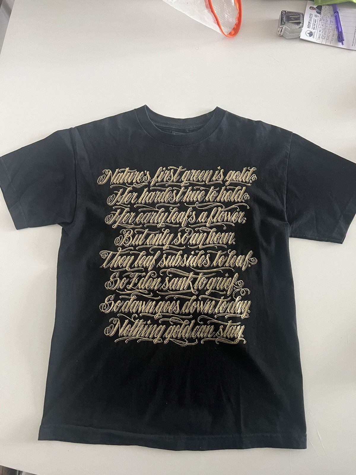 Rebel8 × Vintage Vintage Rebel 8 Nothing Gold Can Stay Shirt Size US M / EU 48-50 / 2 - 2 Thumbnail