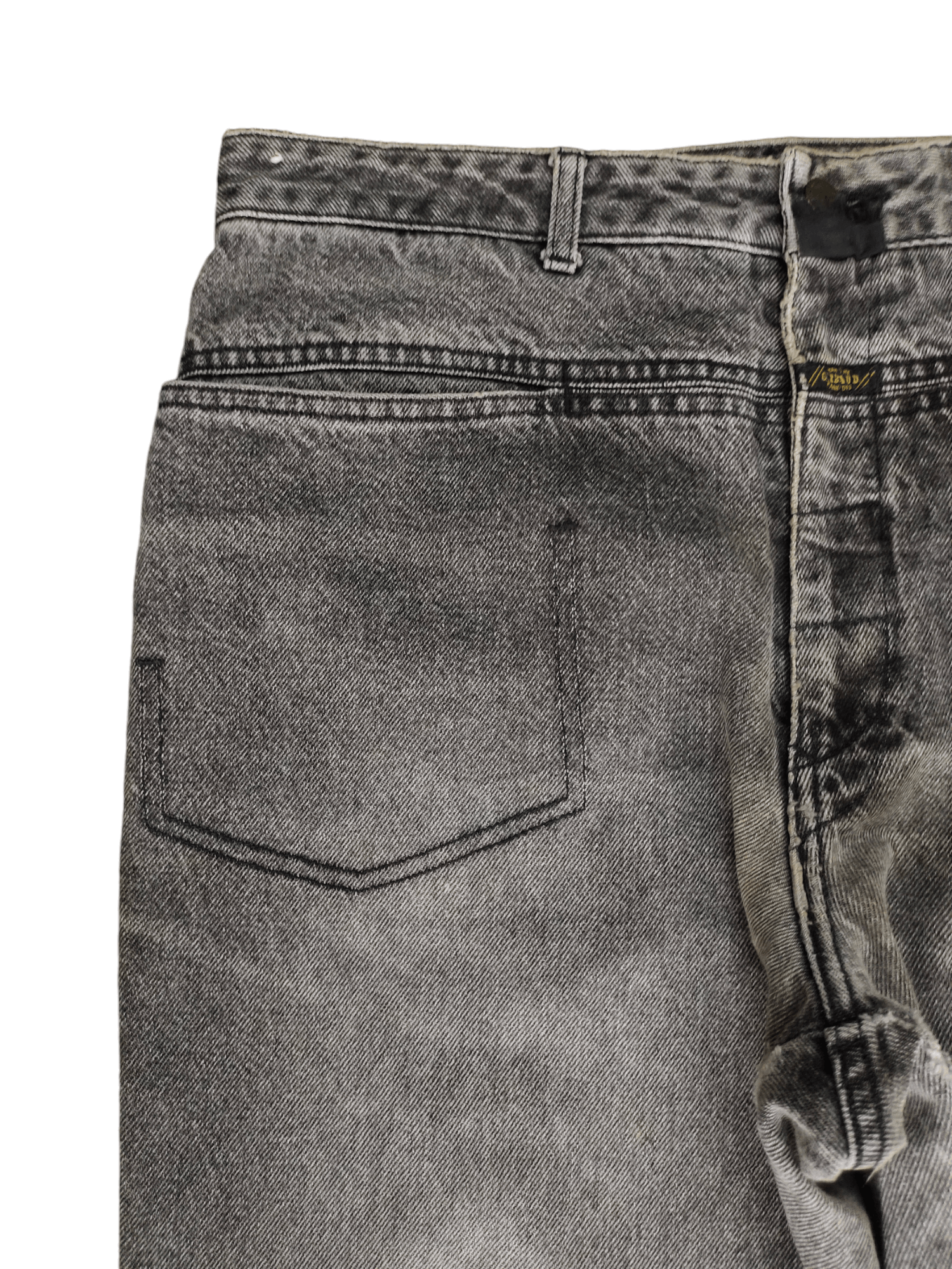 Marithe + Francois Girbaud Vintage 90s Marithe Francois Girbaud Faded Distress Jeans Size US 33 - 4 Thumbnail
