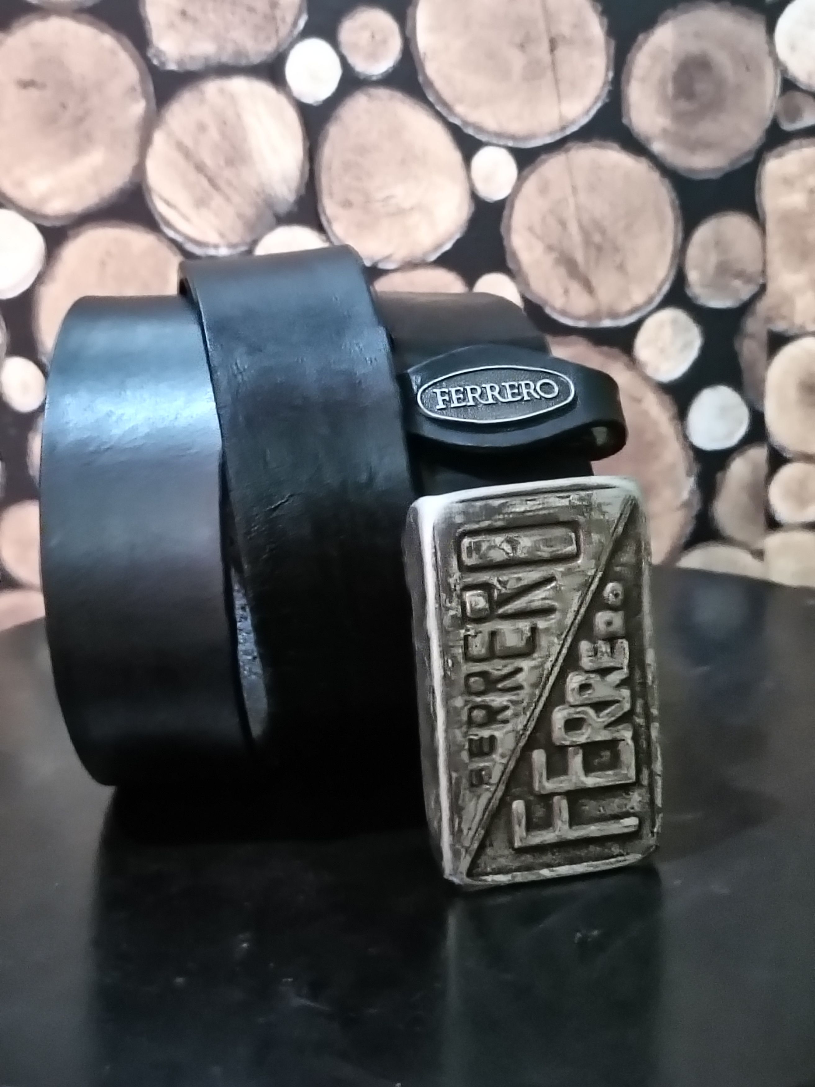 Vintage Vintage ferrero leather belt Size 28 - 1 Thumbnail