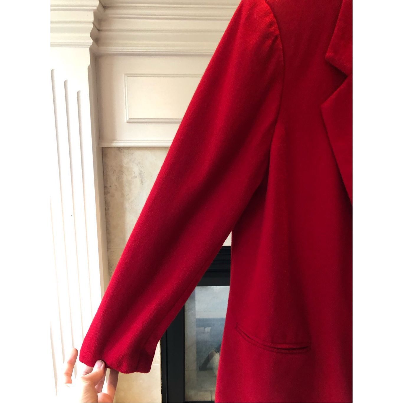 Other Prophecy by Sag Harbor Women’s Red Wool Elegant One Button U Size XL / US 12-14 / IT 48-50 - 3 Thumbnail