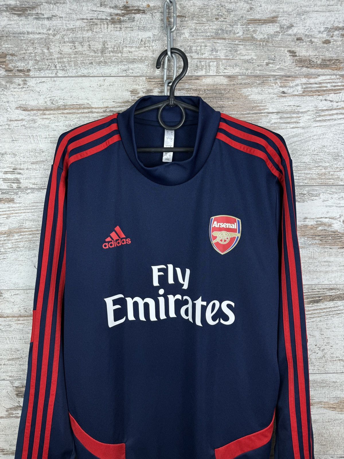 Adidas × Vintage Mens Vintage Adidas Arsenal FC soccer jersey T-shirt tee Size US L / EU 52-54 / 3 - 3 Thumbnail