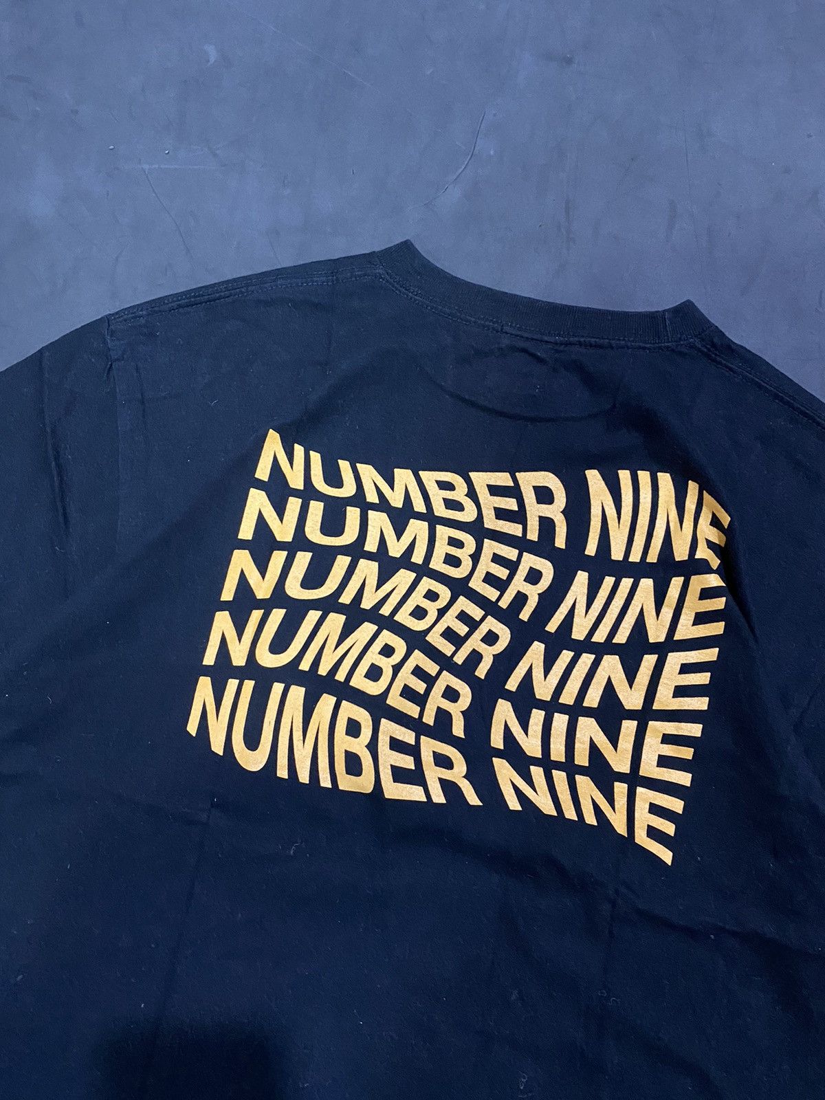 Japanese Brand Number Nine New Age Grunge Nirvana Font AA0091 Size US M / EU 48-50 / 2 - 4 Thumbnail