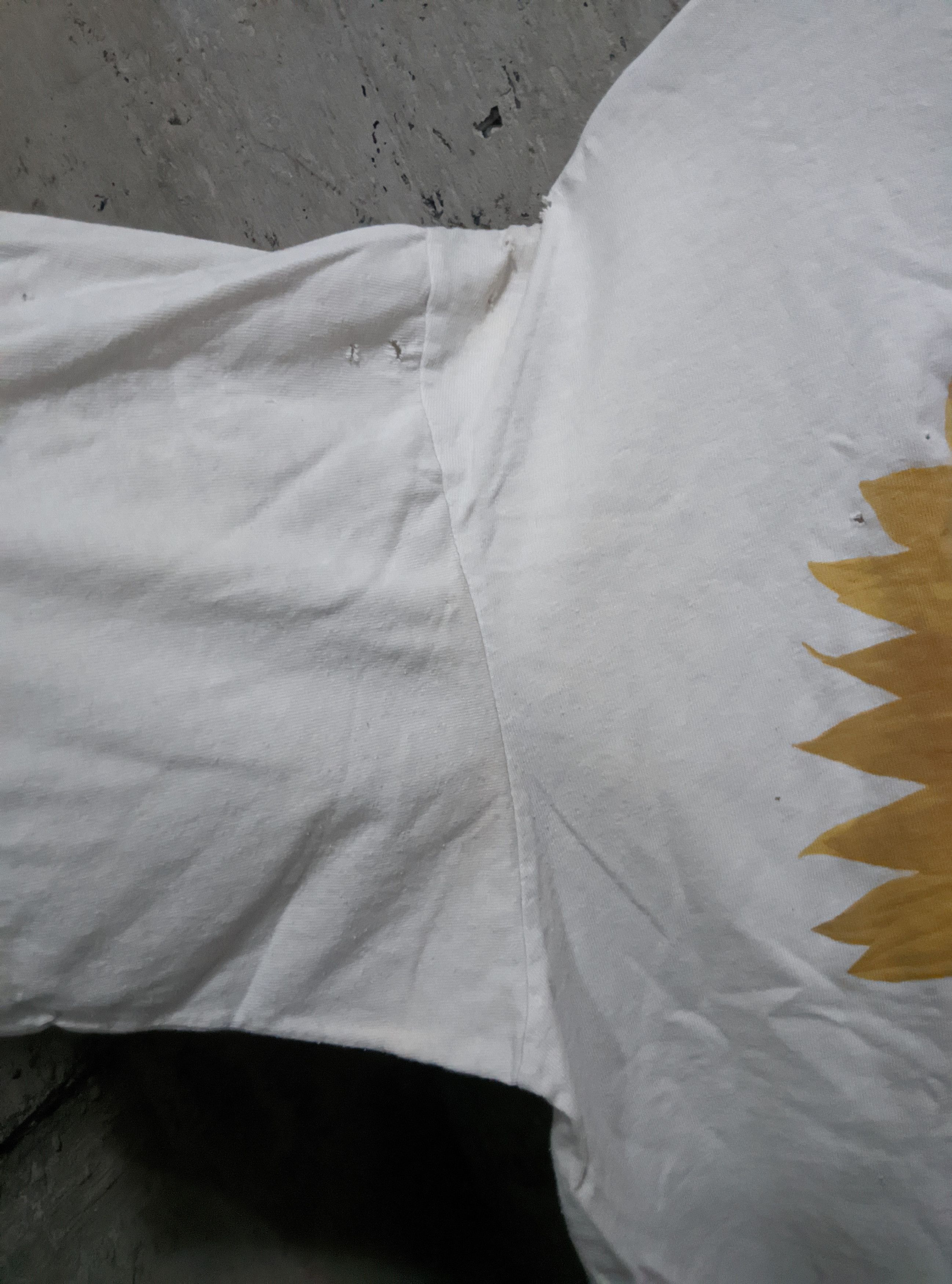 Vintage Vintage 90s thrashed sunflower art distressed grunge ERD Size US XL / EU 56 / 4 - 11 Thumbnail