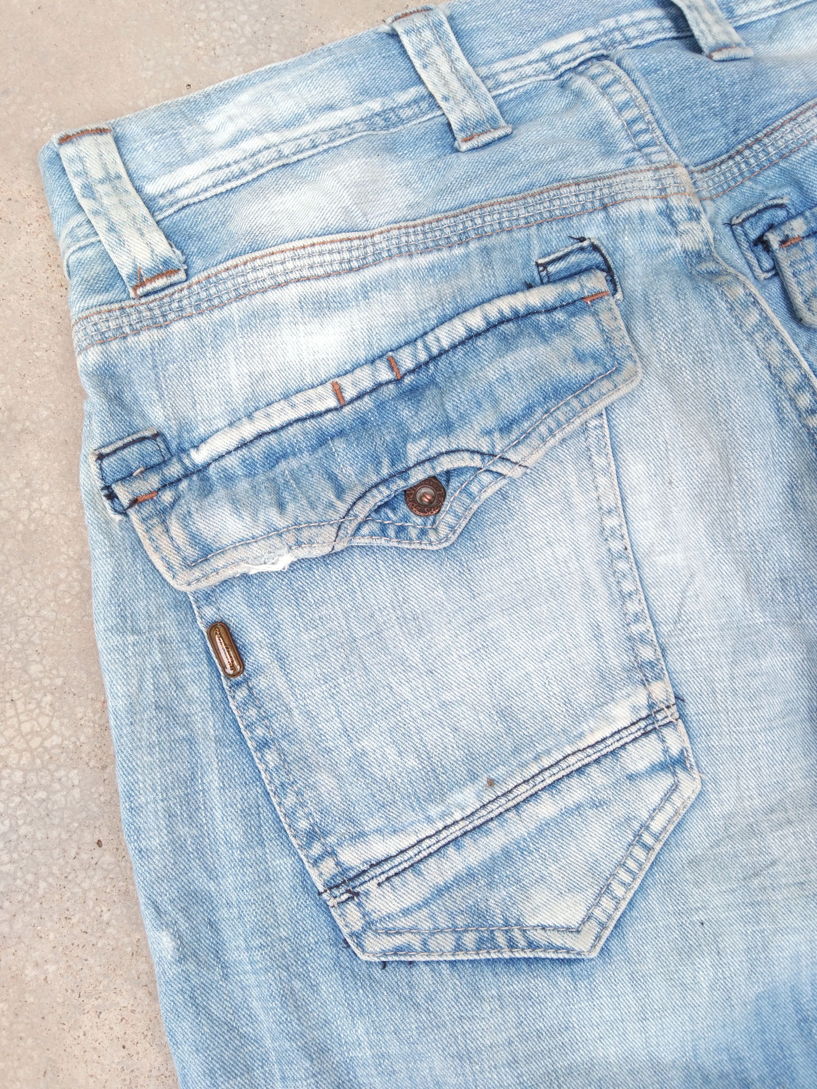 Pepe Jeans Vintage Retro Pepe Jeans Straight Leg 31x35 Size US 31 - 3 Thumbnail
