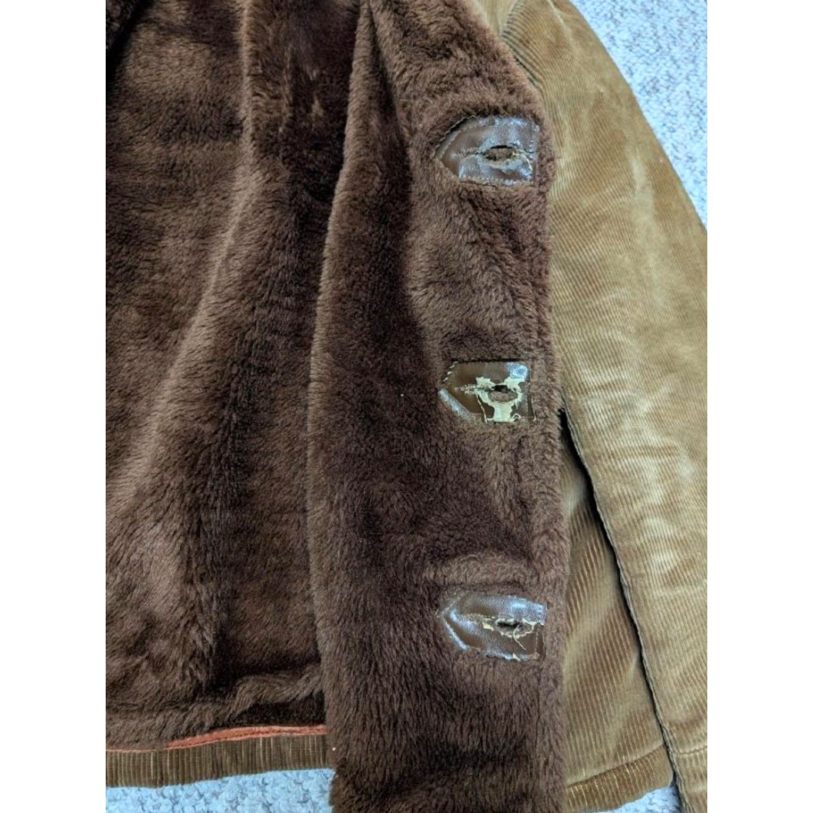 Sears VINTAGE WESTERN JACKET Corduroy brown M Chest 40-42 SEARS Bomber Jacket Men Corduroy Sherpa 70s 40) Size US M / EU 48-50 / 2 - 6 Thumbnail