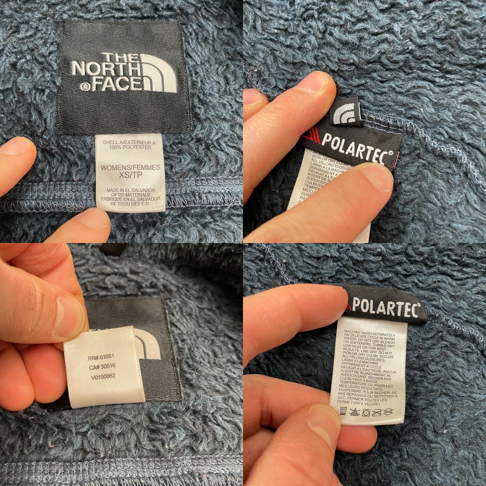 The North Face The North Face Summit Series Denali Fuzzy Fleece Jacket Women XS Blue Full Zip Size XS / US 0-2 / IT 36-38 - 8 Thumbnail