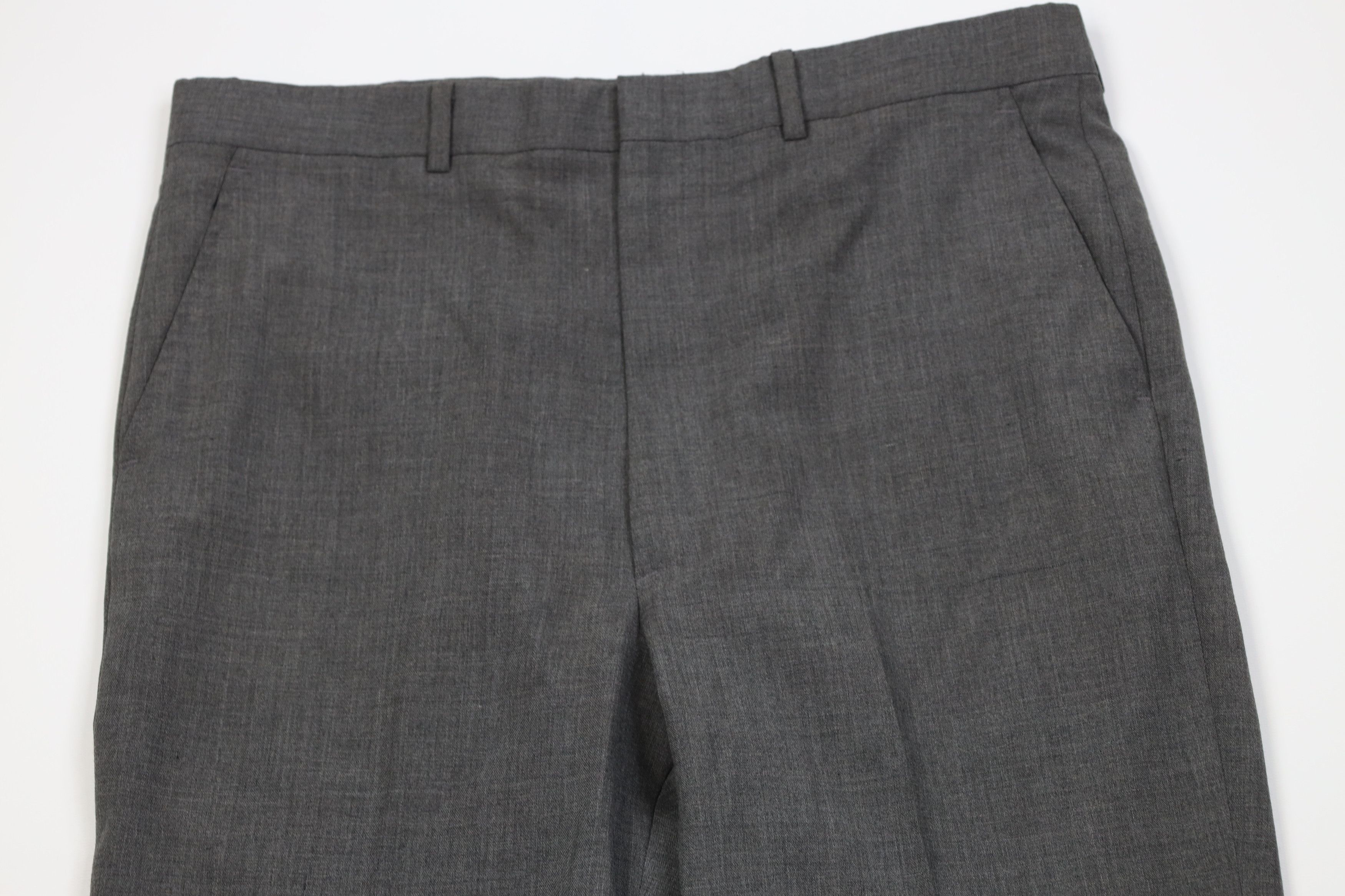 Vintage Vintage 70s Streetwear Chambray Wide Leg Chino Pants USA Size US 36 / EU 52 - 2 Thumbnail