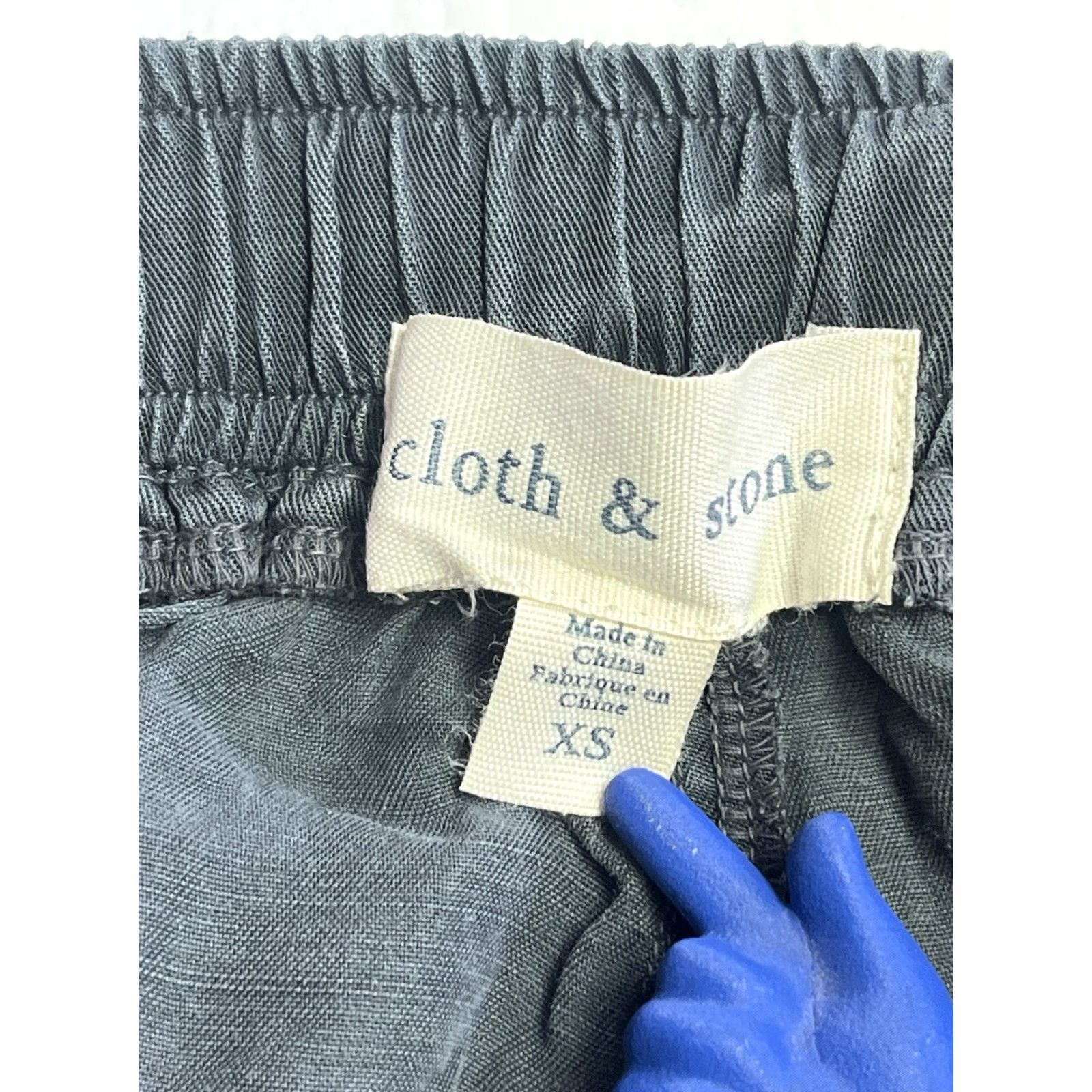Anthropologie Cloth & Stone Womens Jogger Pants XS Black Regular Pocket Drawstring Pockets Casual Travel Bohemian City Hipster Shoes? Size 26" / US 2 / IT 38 - 7 Thumbnail