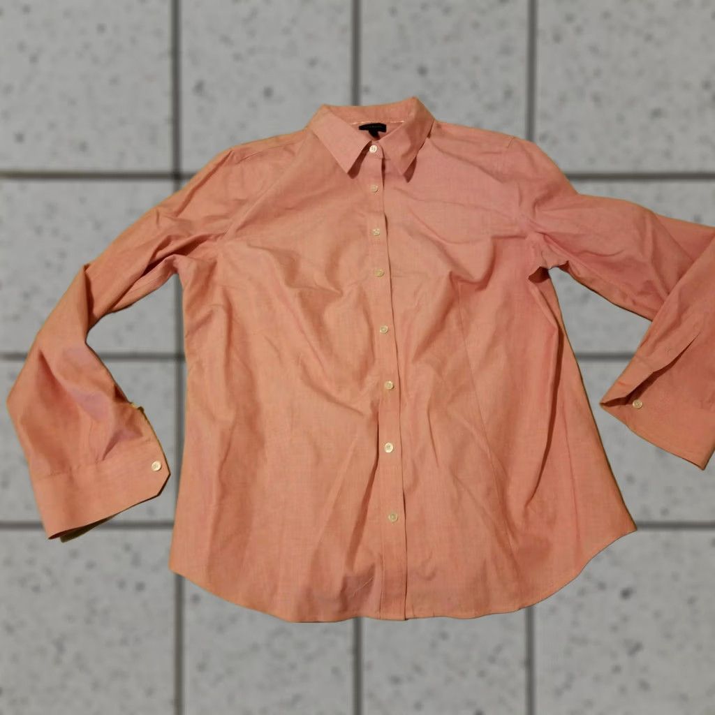 Talbots Talbots Pink Cotton Blouse Shirt 14 Womens Size XL / US 12-14 / IT 48-50 - 1 Thumbnail