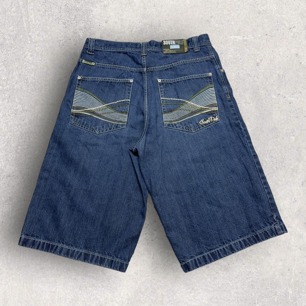 Southpole × Vintage Vintage Southpole jean shorts Size US 36 / EU 52 - 1 Thumbnail