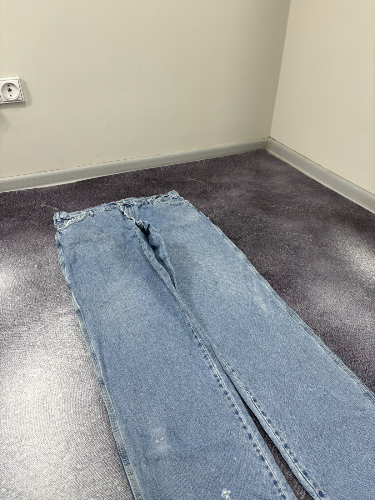 Dickies Vintage Dickies Y2K Relaxed Fit Hype Light Blue Denim Jeans Size US 38 / EU 54 - 9 Thumbnail