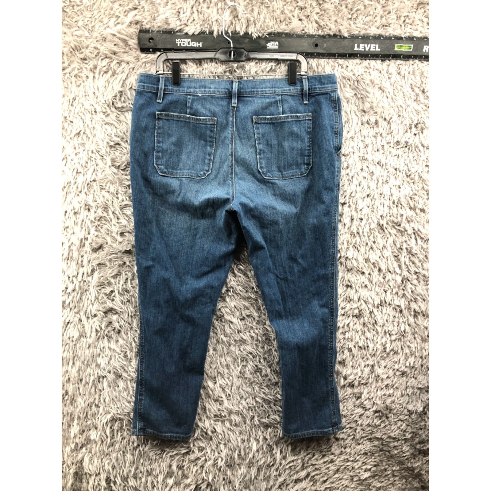 Loft Ann Taylor Loft Jeans Womens Size 12 Relaxed Skinny Crop Medium Wash Blue Size 34" / US 12 / IT 48 - 5 Thumbnail