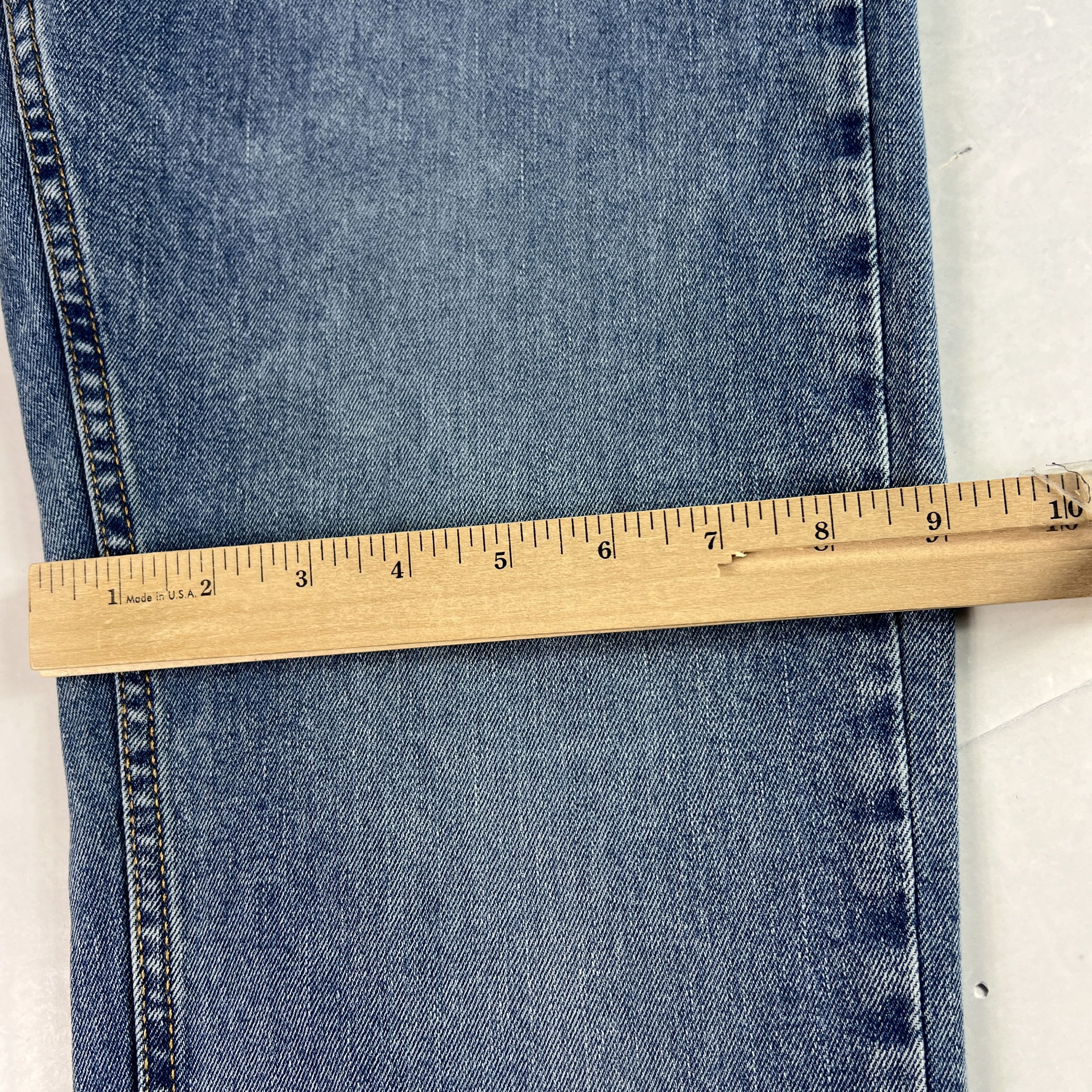 Levi's Levi's Jeans 559 Relaxed Straight Blue Faded Stretch Denim Size US 33 - 18 Thumbnail