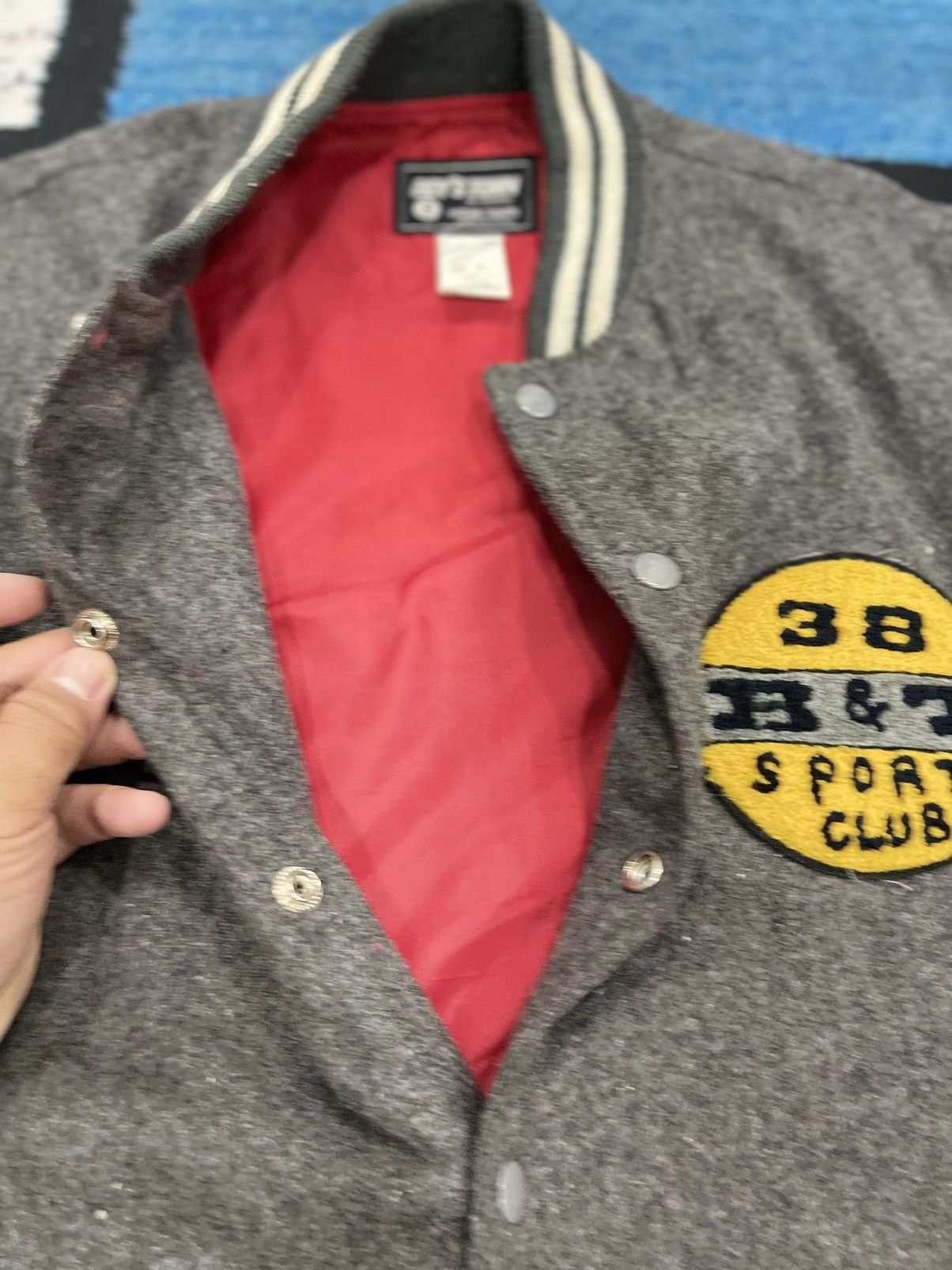 Vintage VINTAGE BOY’S TOWN SPORT CLUB VARSITY JACKET Size US M / EU 48-50 / 2 - 10 Thumbnail