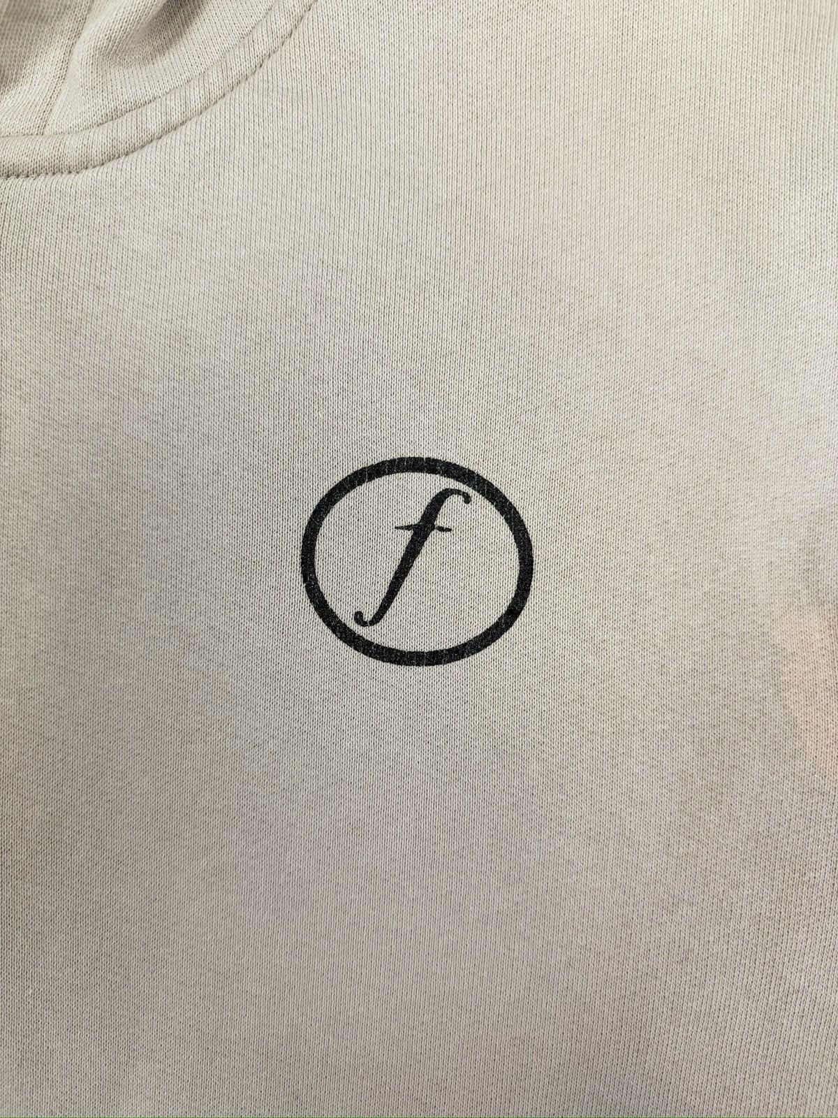 Raf Simons AW03 Raf Simons ‘Kollaps’ Factory Records Beige Zip-up Hoodie Size US S / EU 44-46 / 1 - 2 Thumbnail
