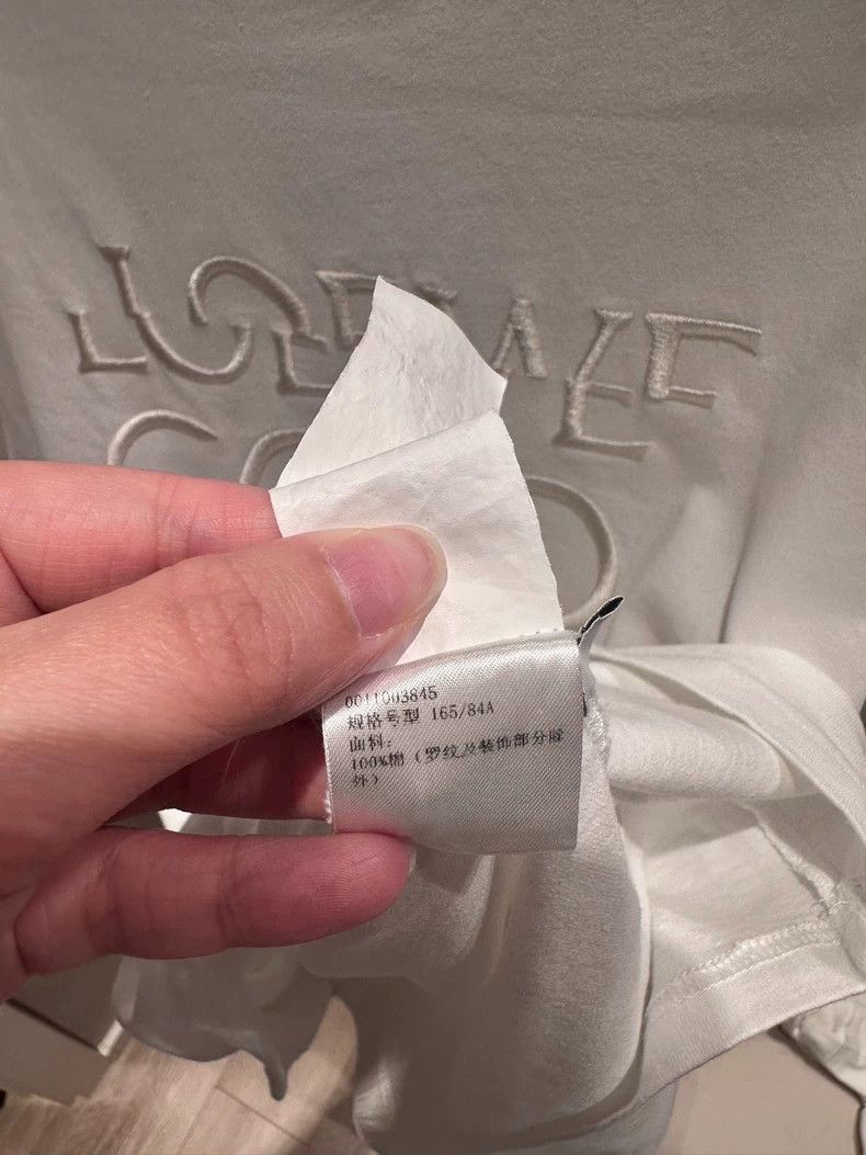 Loewe LOEWE Wrong logo short sleeve T-shirt Size US S / EU 44-46 / 1 - 6 Thumbnail