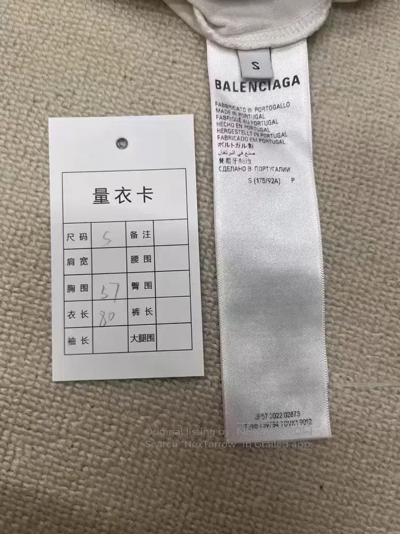 Balenciaga Balenciaga Smoke grey Coca-Cola wave embroidery logo short Size US S / EU 44-46 / 1 - 3 Thumbnail