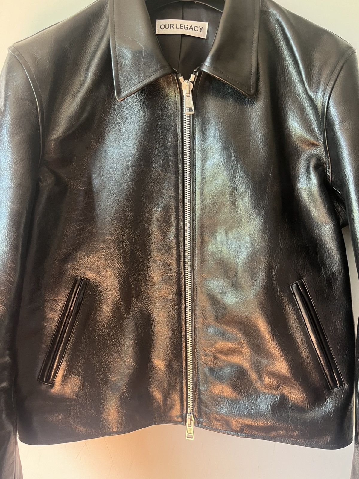 Our Legacy Our Legacy Real Leather Cropped Mini Jacket Size US S / EU 44-46 / 1 - 7 Thumbnail