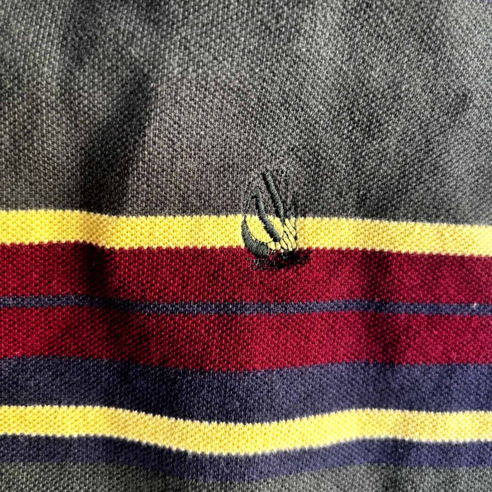 Nautica VINTAGE Nautica Polo Shirt Mens XL Gray Stripe Long Sleeve Casual Size US XL / EU 56 / 4 - 2 Thumbnail