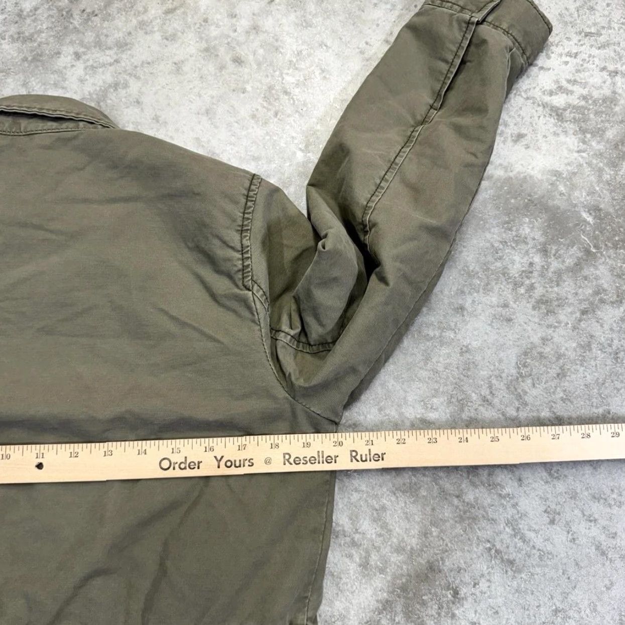 Abercrombie & Fitch Abercrombie & Fitch Jacket Womens Medium Green Field Coat Sherpa Lined Pockets Military Jacket Size M / US 6-8 / IT 42-44 - 6 Thumbnail