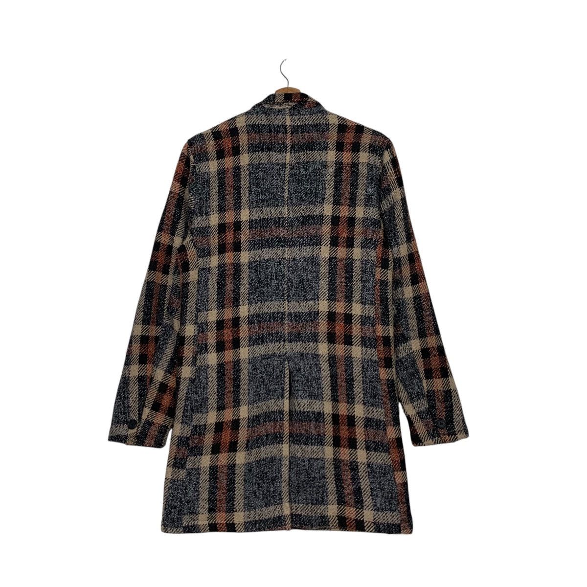 Japanese Brand ROSHELL Tartan Tweed Formal Jacket Blazer #2482-C111 Size L / US 10 / IT 46 - 7 Thumbnail
