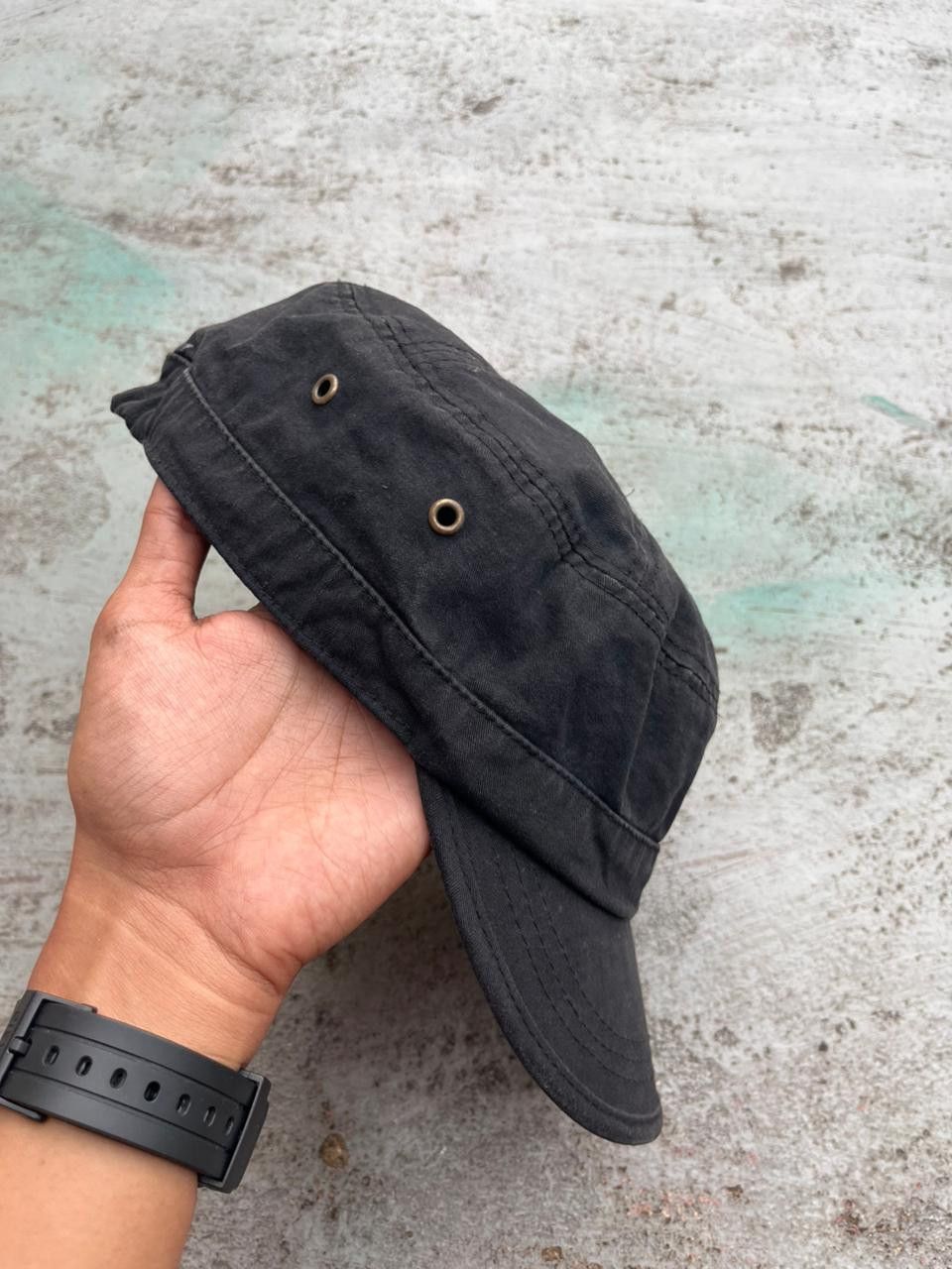 14th Addiction Unbrand Studed Gothic Cadet Hat Y2k Punk LGB Size ONE SIZE - 2 Thumbnail