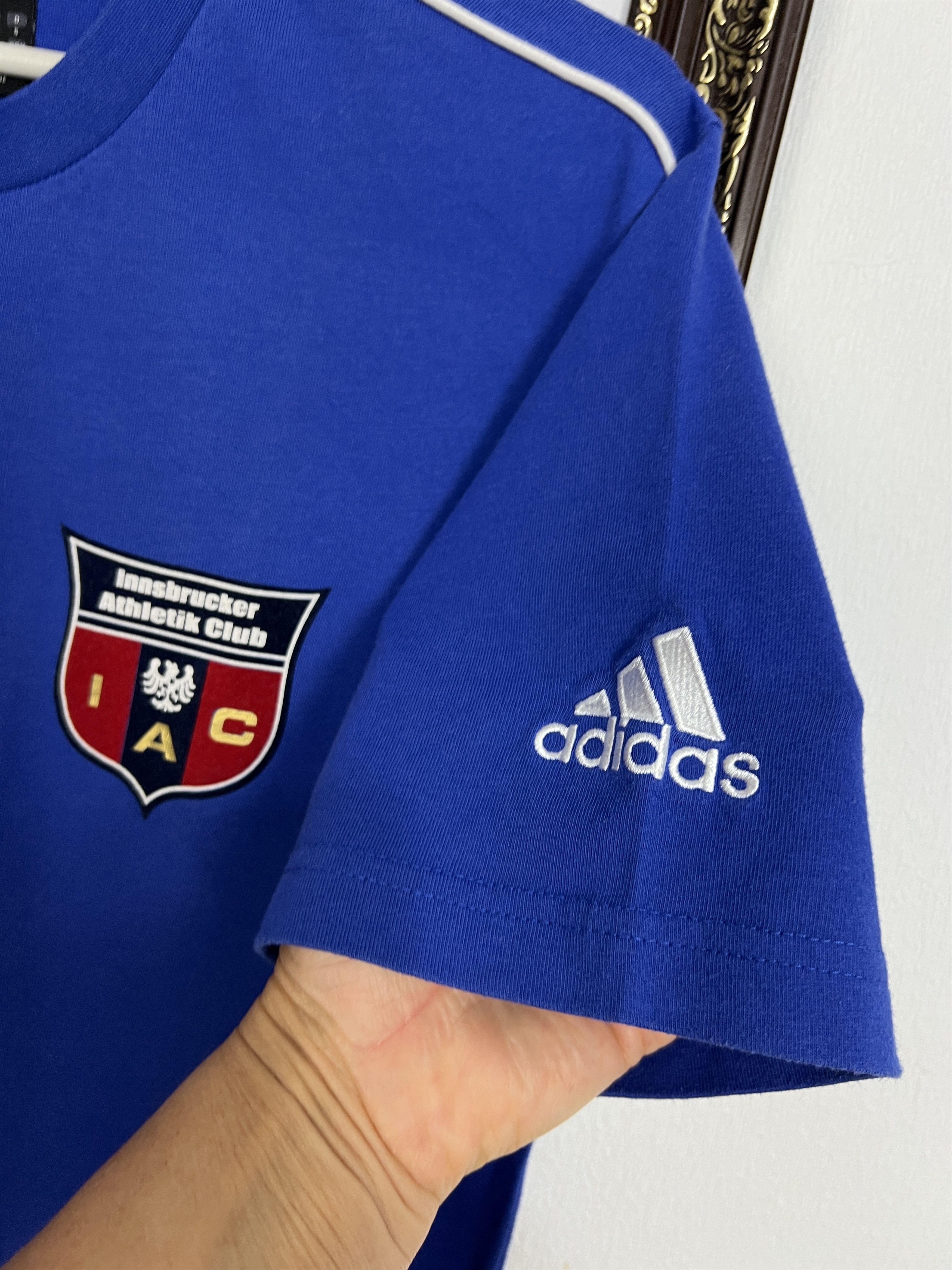 Adidas Vintage Adidas Innsbrucker Football Shirt Blue Soccer Size US M / EU 48-50 / 2 - 4 Thumbnail