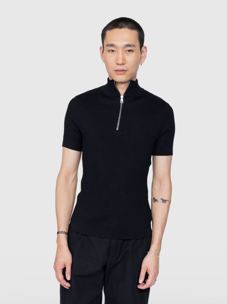 WINNIE Winnie New York quarter zip wool top black Size US M / EU 48-50 / 2 - 1 Thumbnail