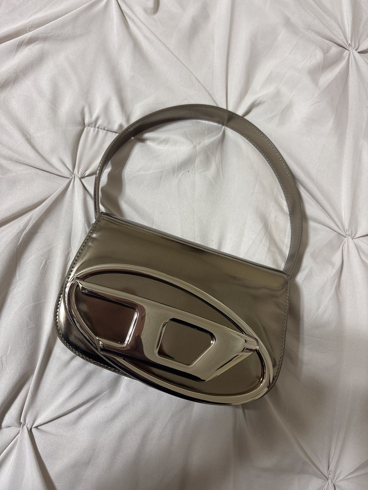Diesel Diesel 1Dr-Iconic Mirrored Shoulder Bag Size ONE SIZE - 5 Thumbnail