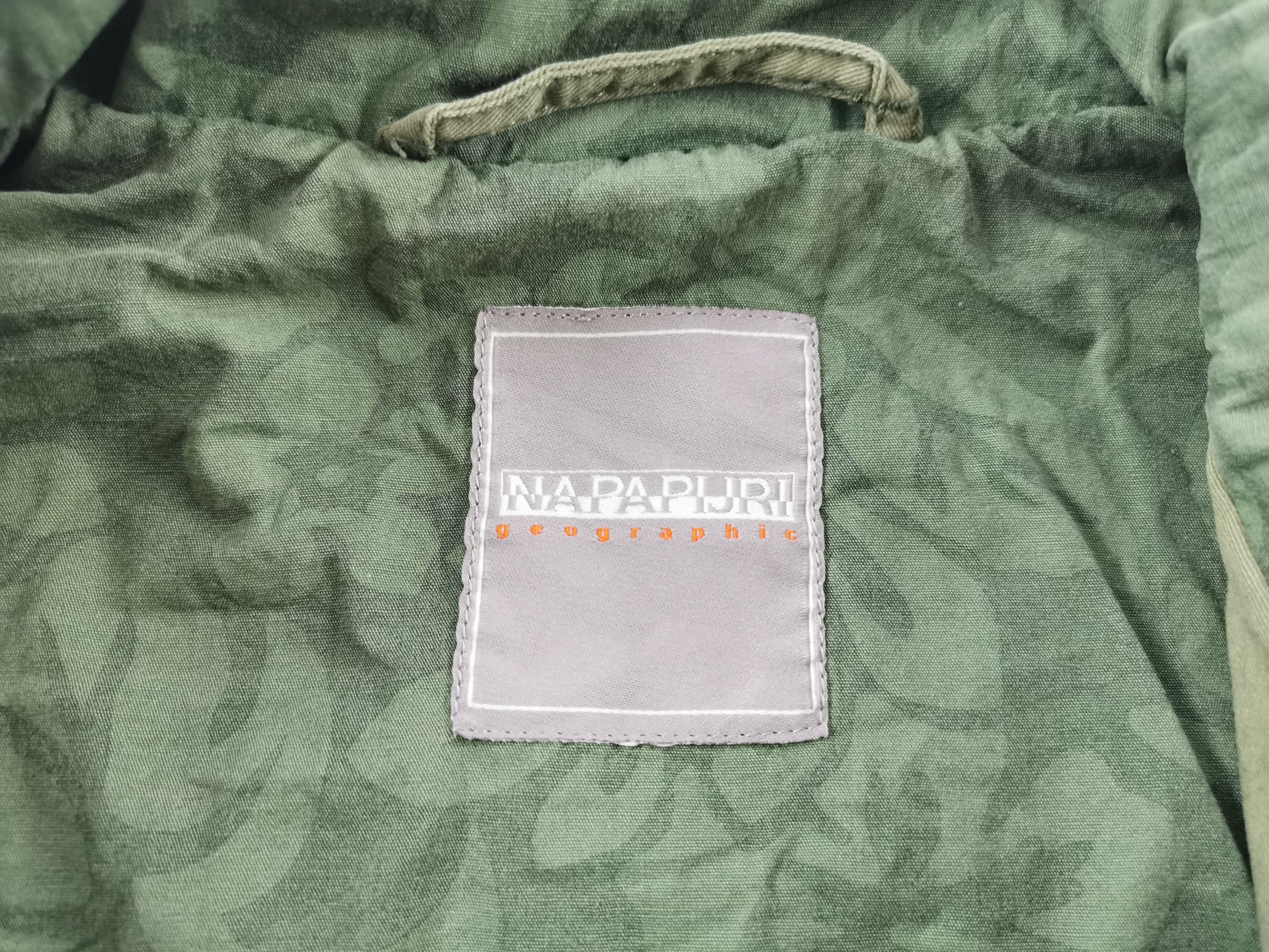 Napapijri Vintage 90's Napapijri Parka Long Jacket Size M Size US M / EU 48-50 / 2 - 7 Thumbnail