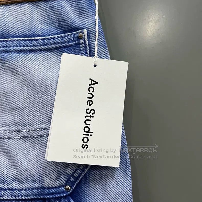 Acne Studios Acne Studios size XS Tie-Dye Washed Denim Shorts Size US 28 / EU 44 - 3 Thumbnail