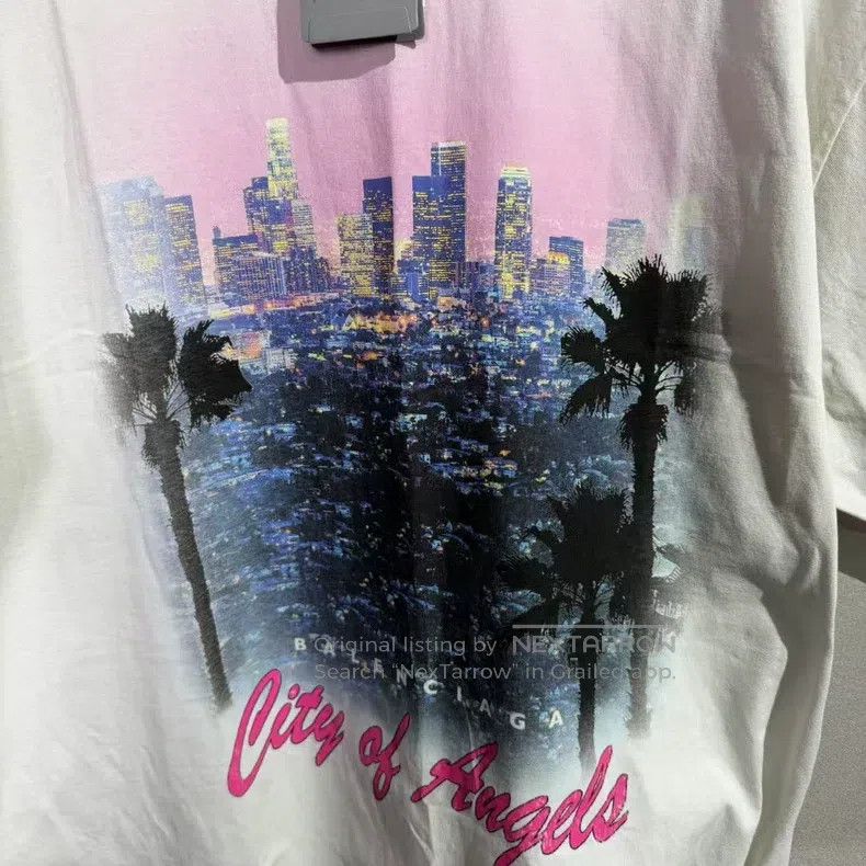 Balenciaga Balenciaga Los Angeles Night Skyline Short Sleeve Size US M / EU 48-50 / 2 - 3 Thumbnail