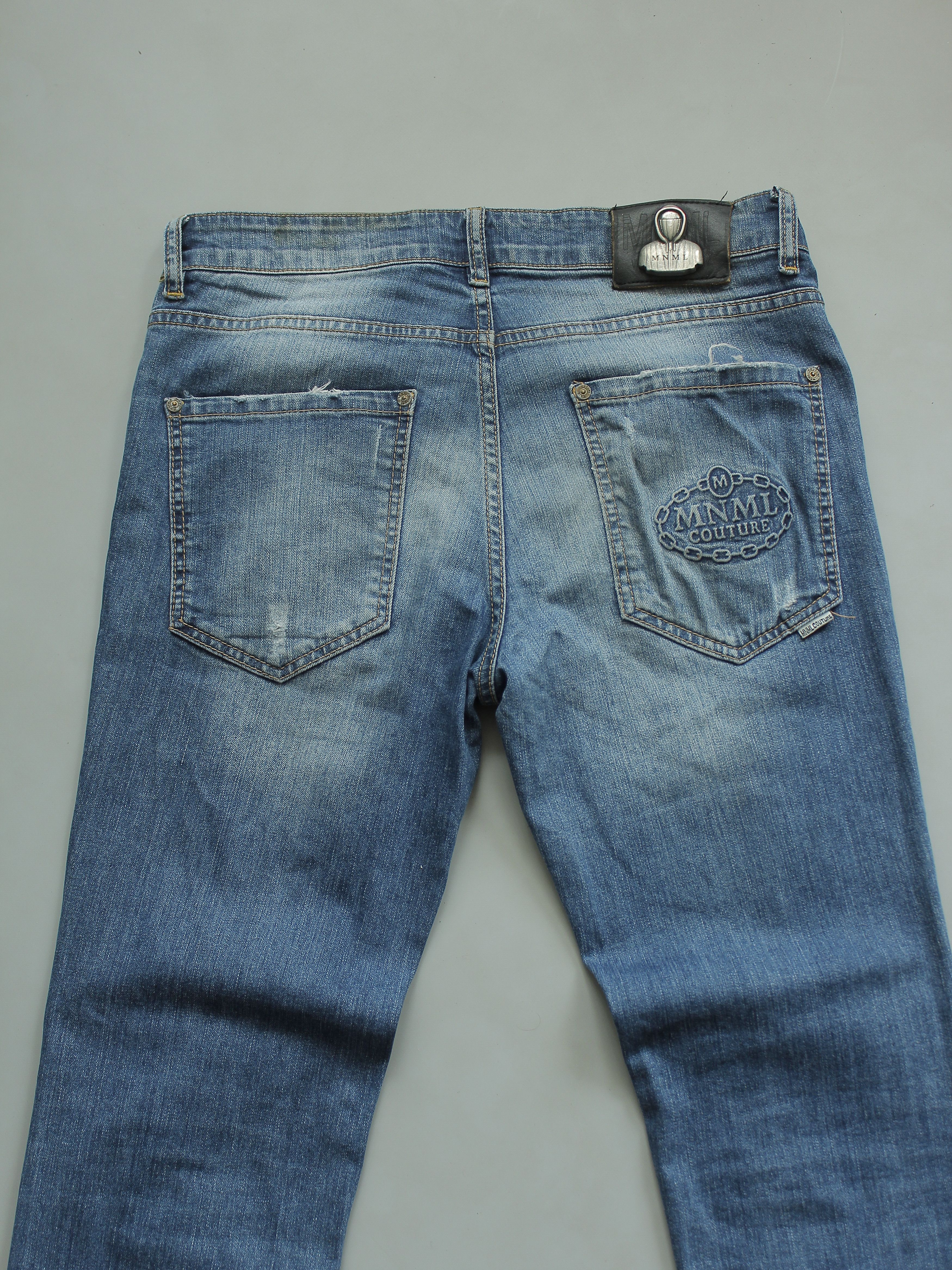 MNML MNML SLIM FIT JEANS 👖 32 33 DISTRESSED Size US 33 - 12 Thumbnail