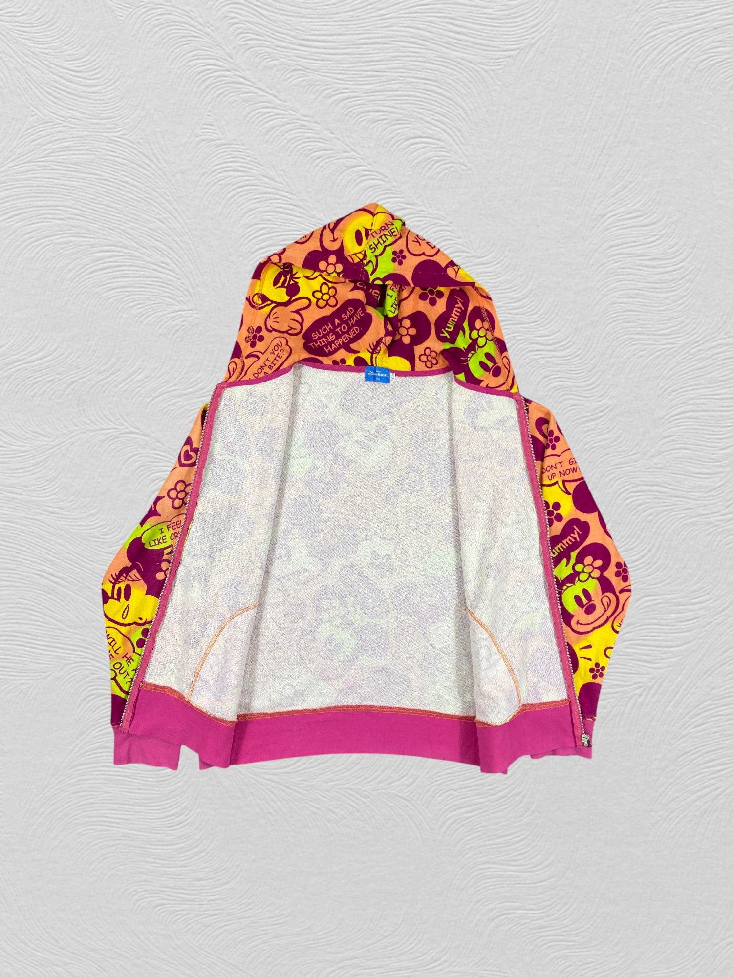 Disney Vintage Disney Minnie Mouse Pattern Hoodies -SW168 Size US M / EU 48-50 / 2 - 3 Thumbnail