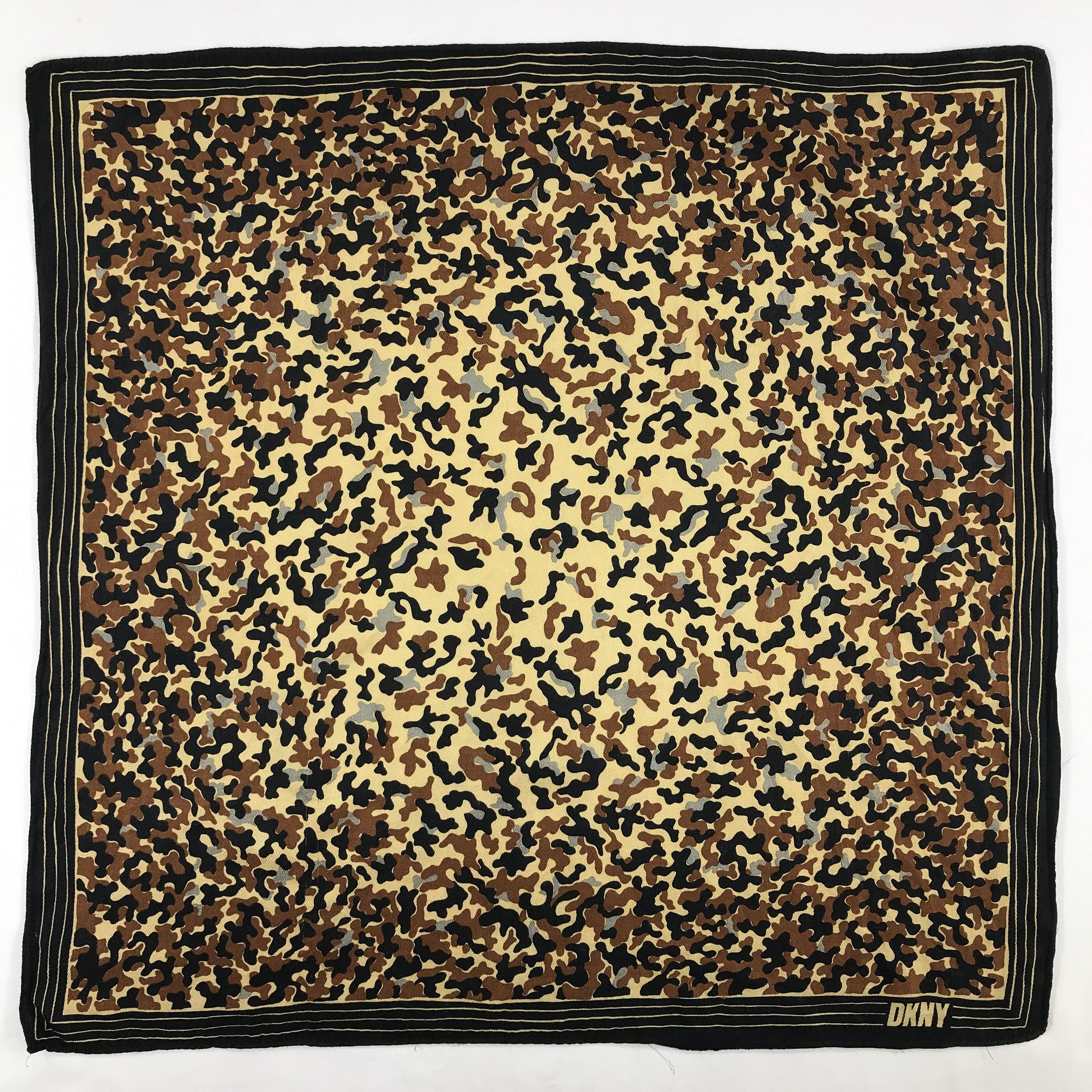 DKNY × Vintage DKNY Silk Scarf - S2474 Size ONE SIZE - 1 Thumbnail