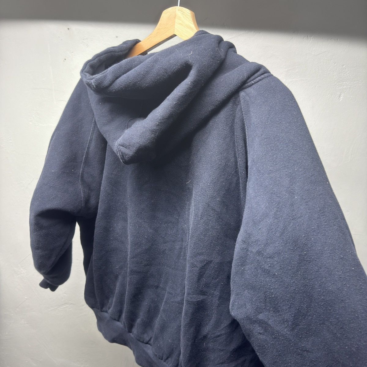 Vintage Vintage Heavyweight Quilted Lined Zip Up Hoodie ERD Grunge Size US M / EU 48-50 / 2 - 4 Thumbnail