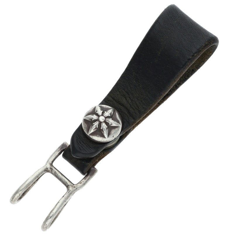 Chrome Hearts Snap Close Belt Loop Wallet Chain & Key Ring Holder
