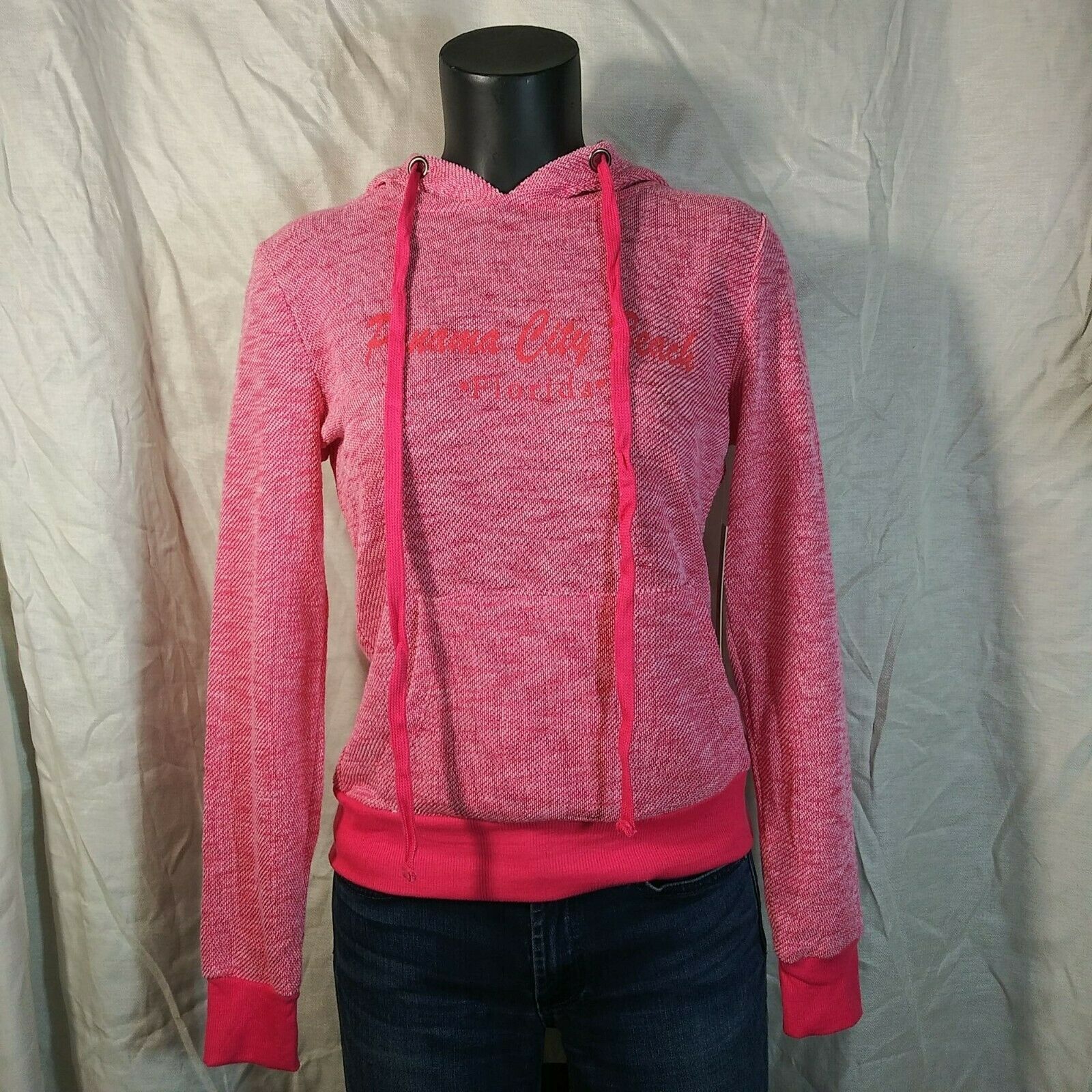 Vintage Panama City Beach, Florida Sweatshirt - Fuchsia - Small Size US S / EU 44-46 / 1 - 1 Thumbnail