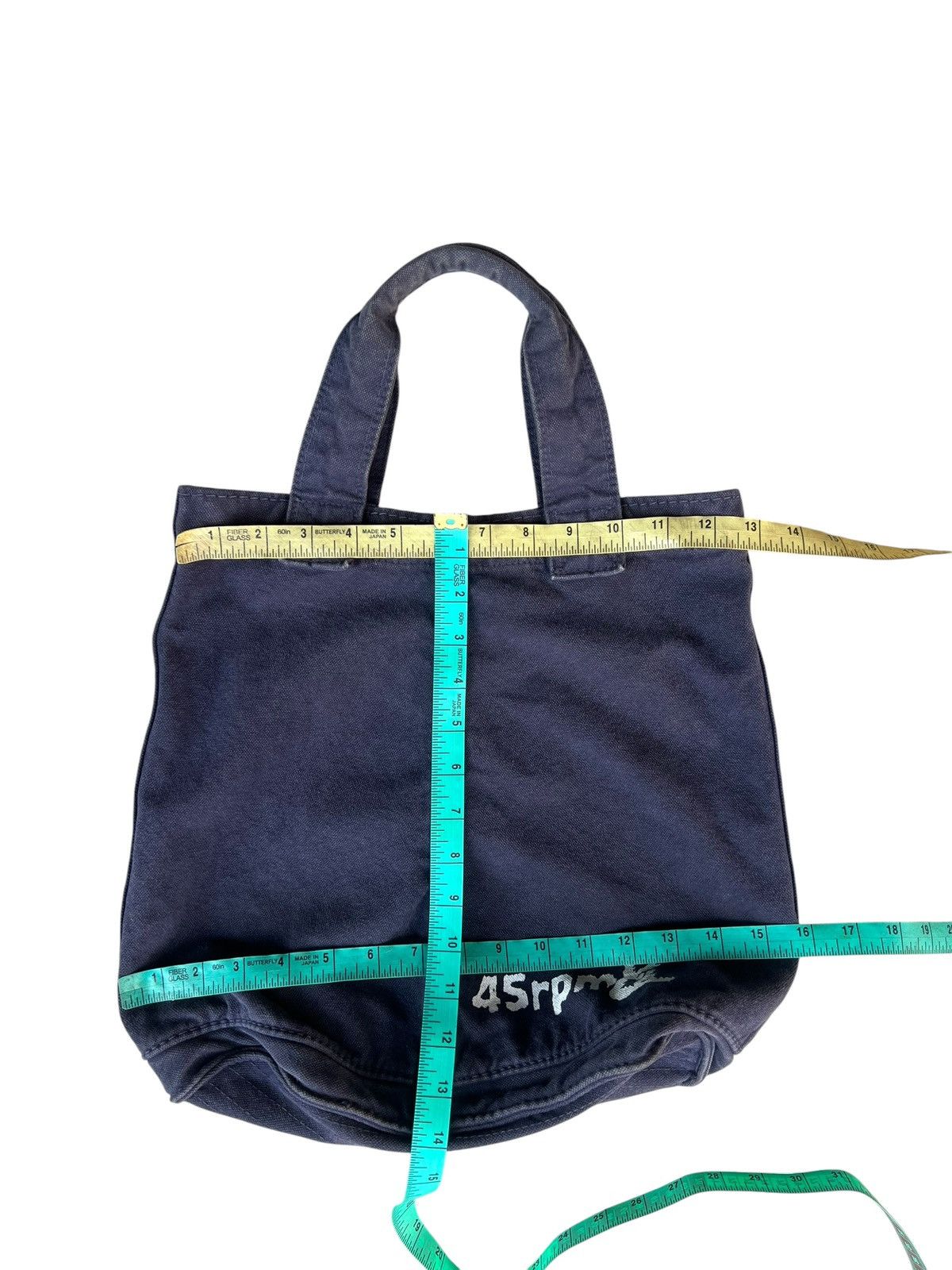 45rpm Vintage 45rpm Indigo Denim Tote Bag Size ONE SIZE - 3 Thumbnail