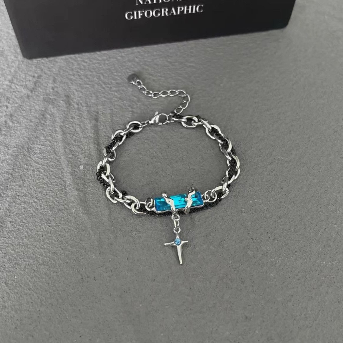 Jewelry Hip-hop Bracelet Y2K Punk Chain Gotch Bracelets Chains Size ONE SIZE - 3 Thumbnail
