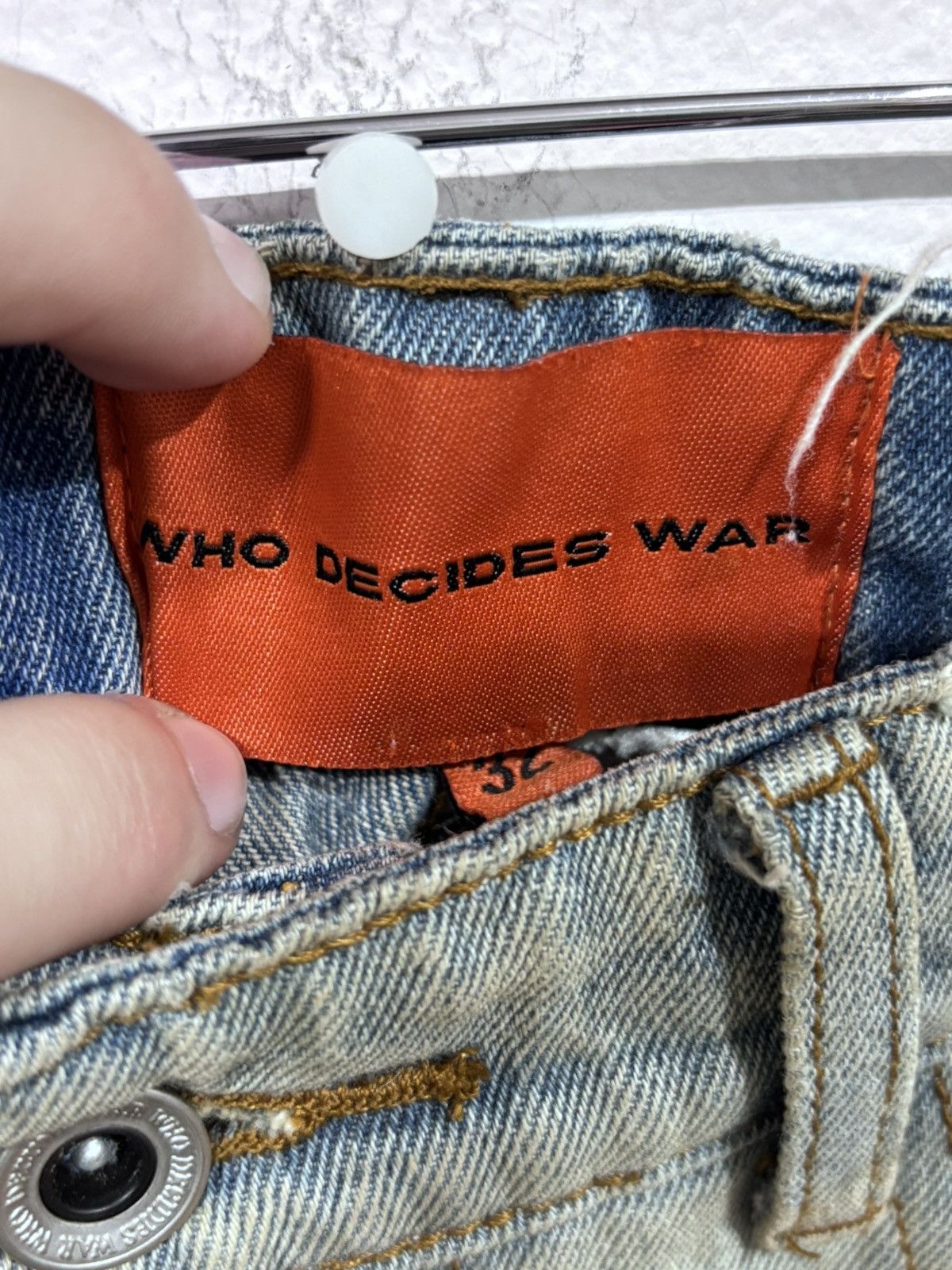 Who Decides War Who Decides War Ice Tray Fusion Denim “Sky” Size US 32 / EU 48 - 4 Thumbnail